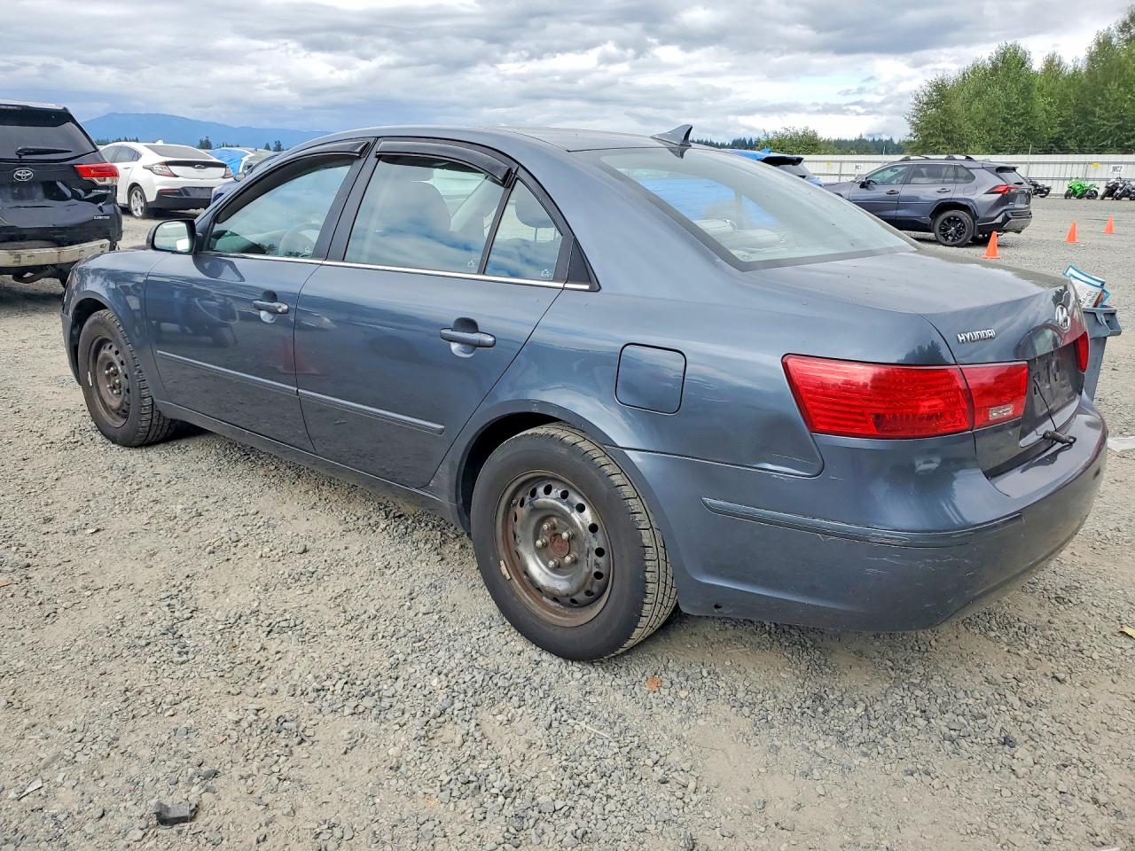 2009 Hyundai Sonata Gls Blue vin: 5NPET46C59H445355