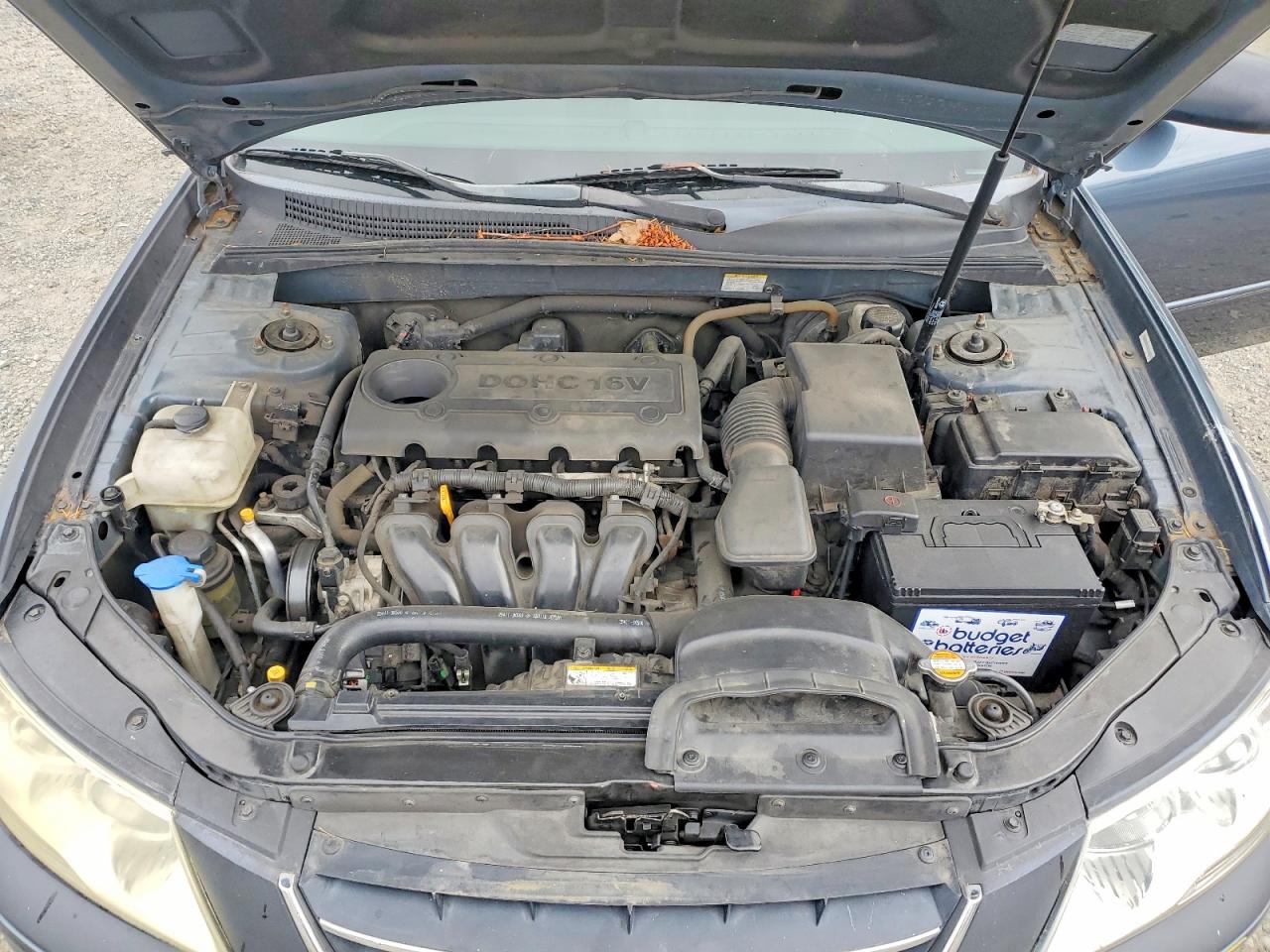 2009 Hyundai Sonata Gls Blue vin: 5NPET46C59H445355
