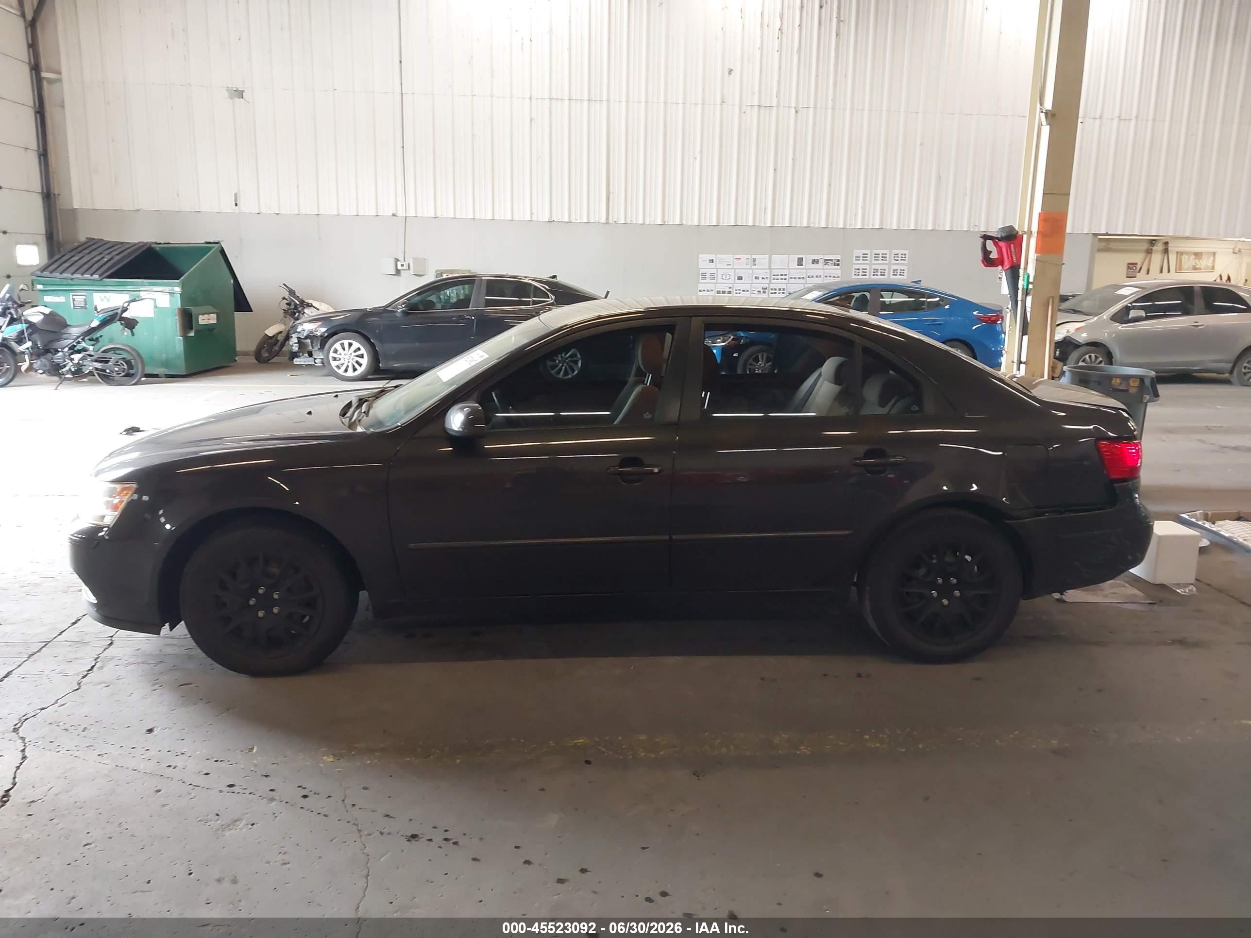 2009 Hyundai Sonata Gls Brown vin: 5NPET46C59H448658