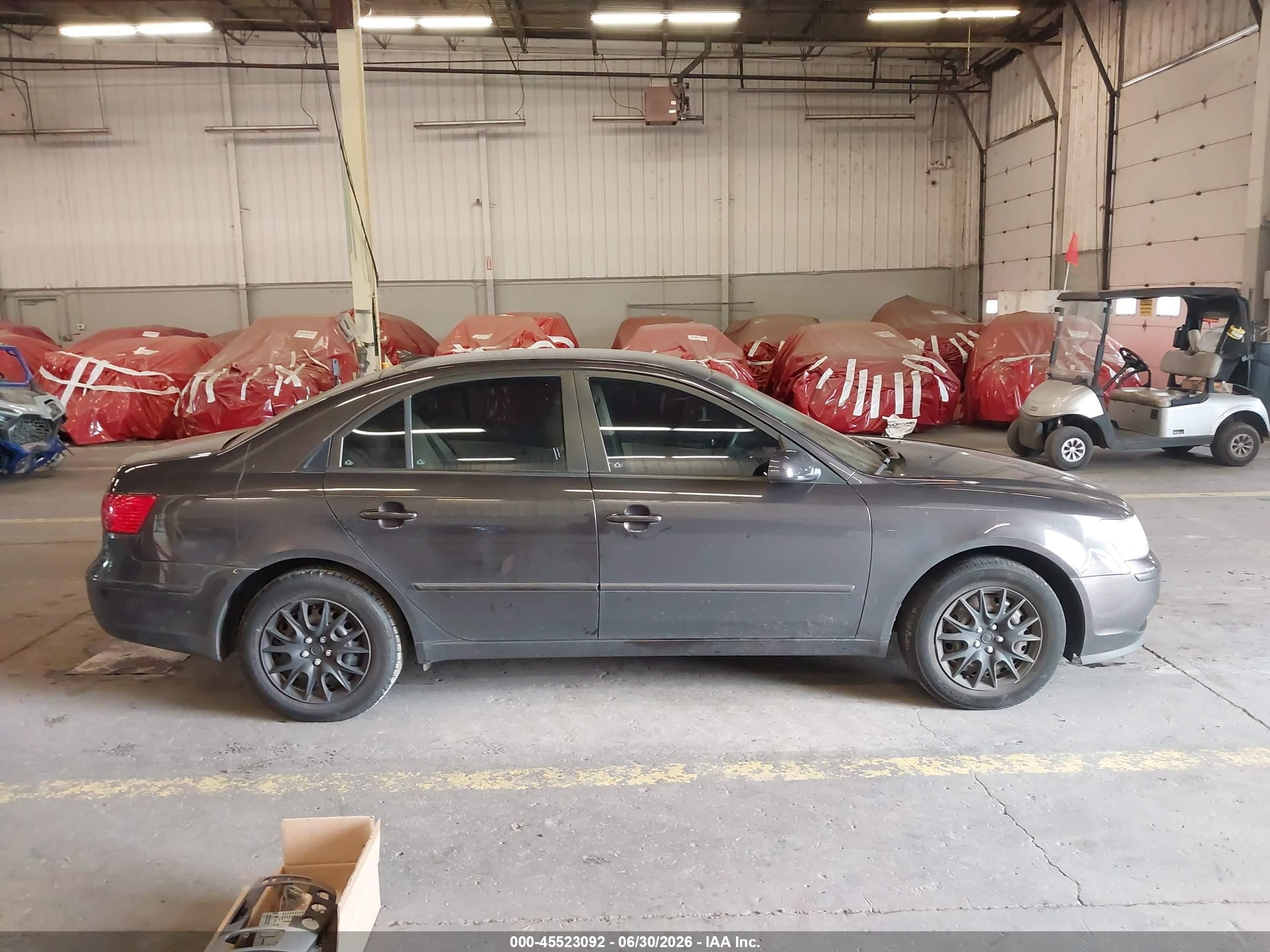 2009 Hyundai Sonata Gls Brown vin: 5NPET46C59H448658