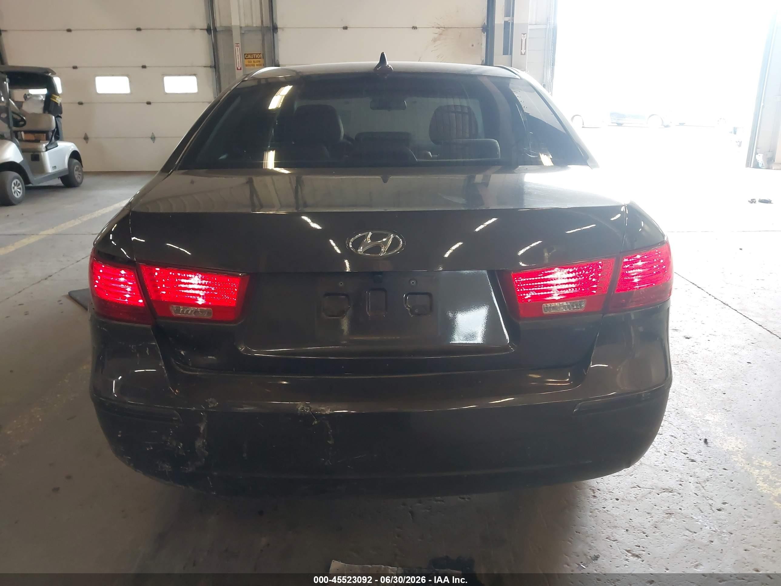 2009 Hyundai Sonata Gls Brown vin: 5NPET46C59H448658