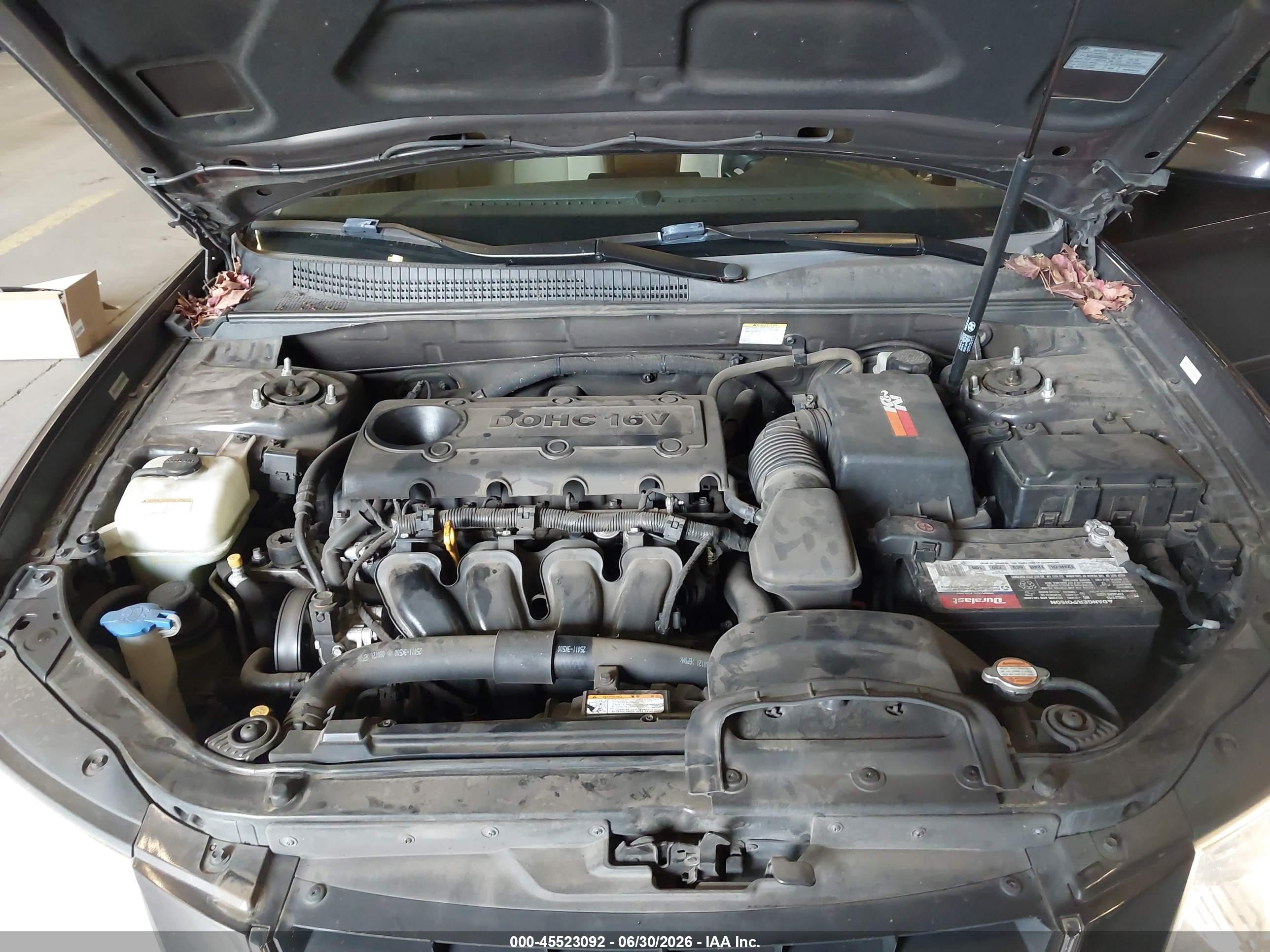 2009 Hyundai Sonata Gls Brown vin: 5NPET46C59H448658