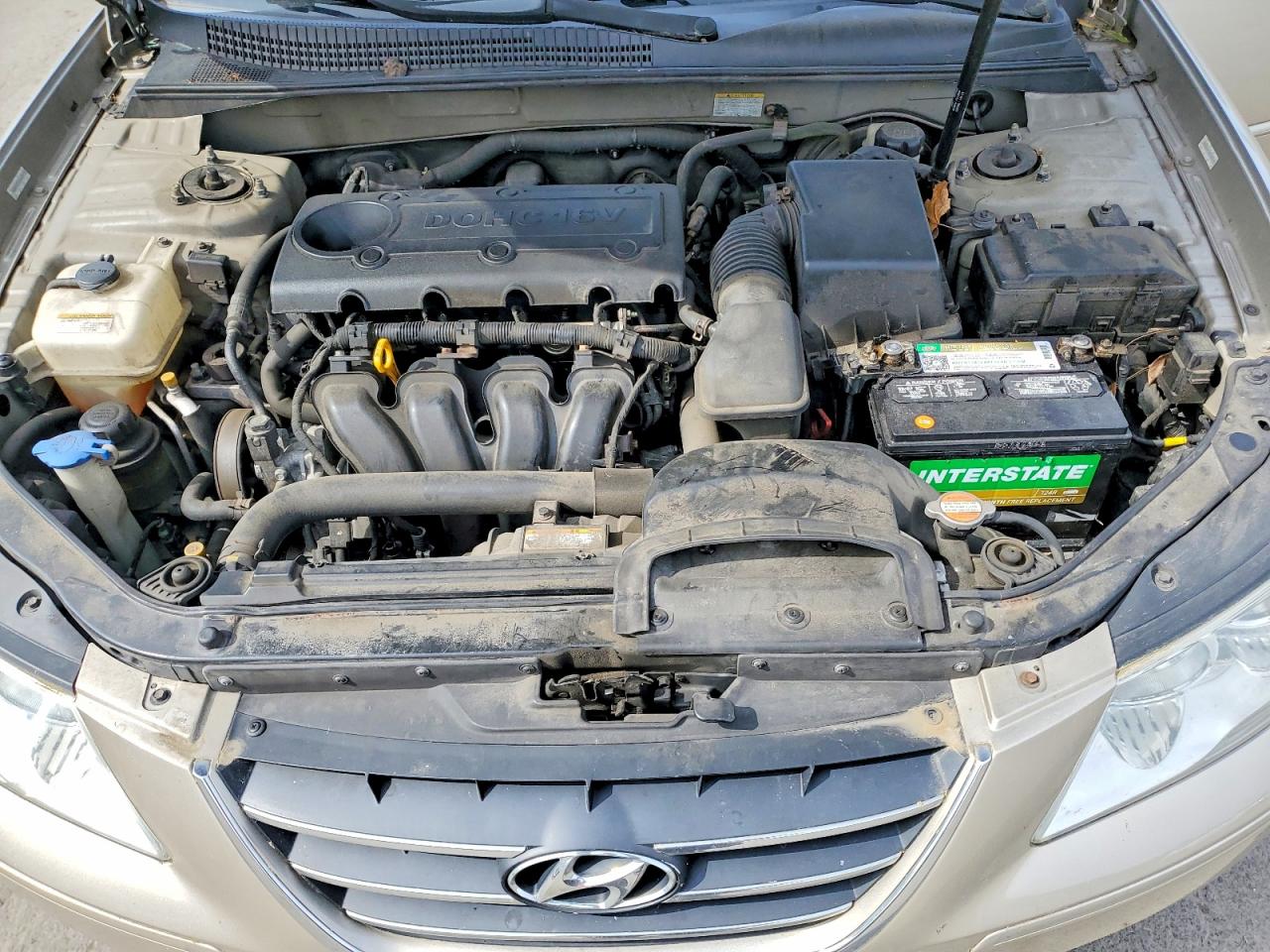 2009 Hyundai Sonata Gls Cream vin: 5NPET46C59H466559