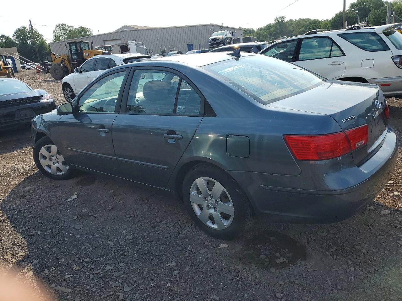 2009 Hyundai Sonata Gls Blue vin: 5NPET46C59H493261