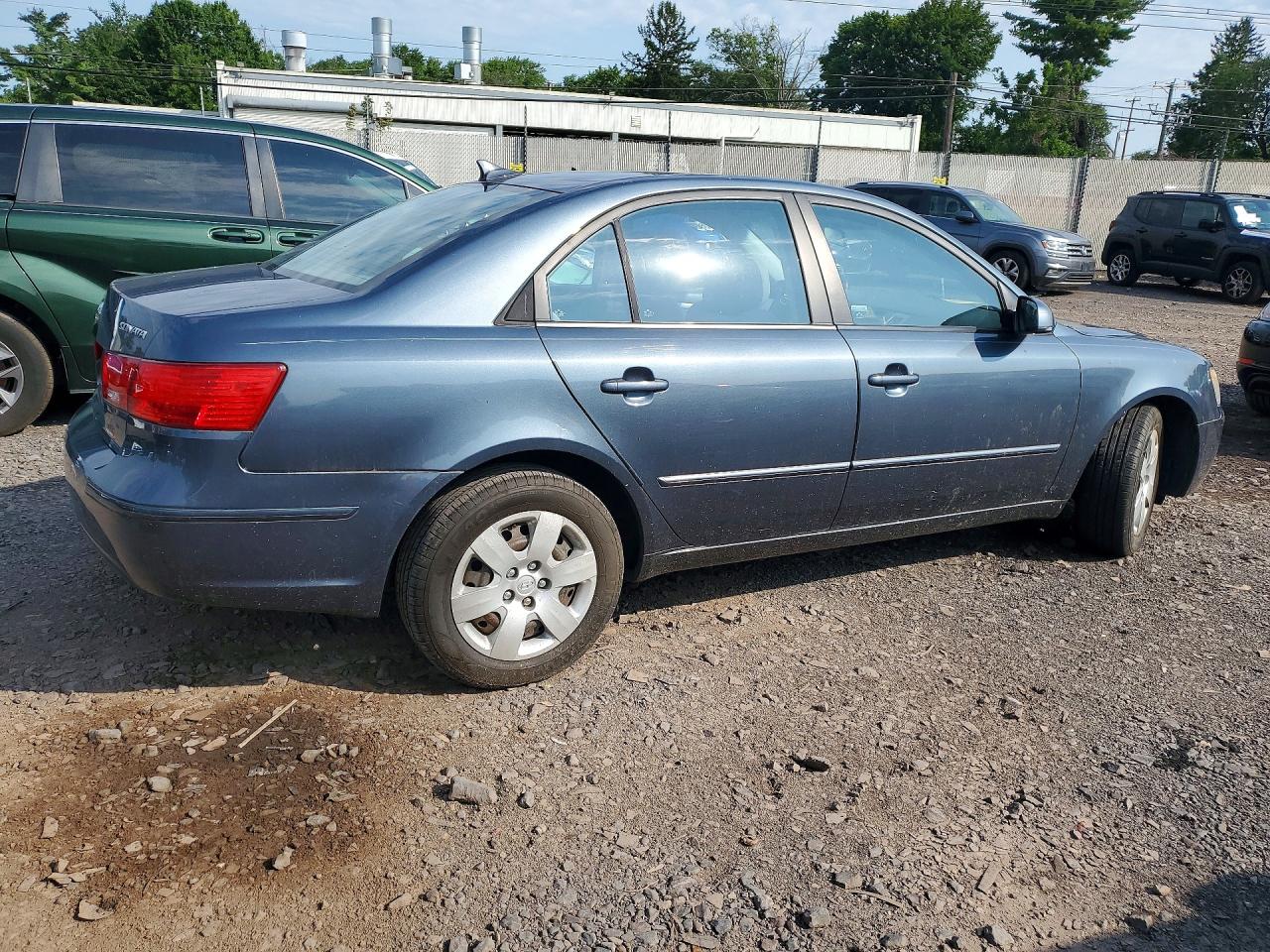 2009 Hyundai Sonata Gls Blue vin: 5NPET46C59H493261