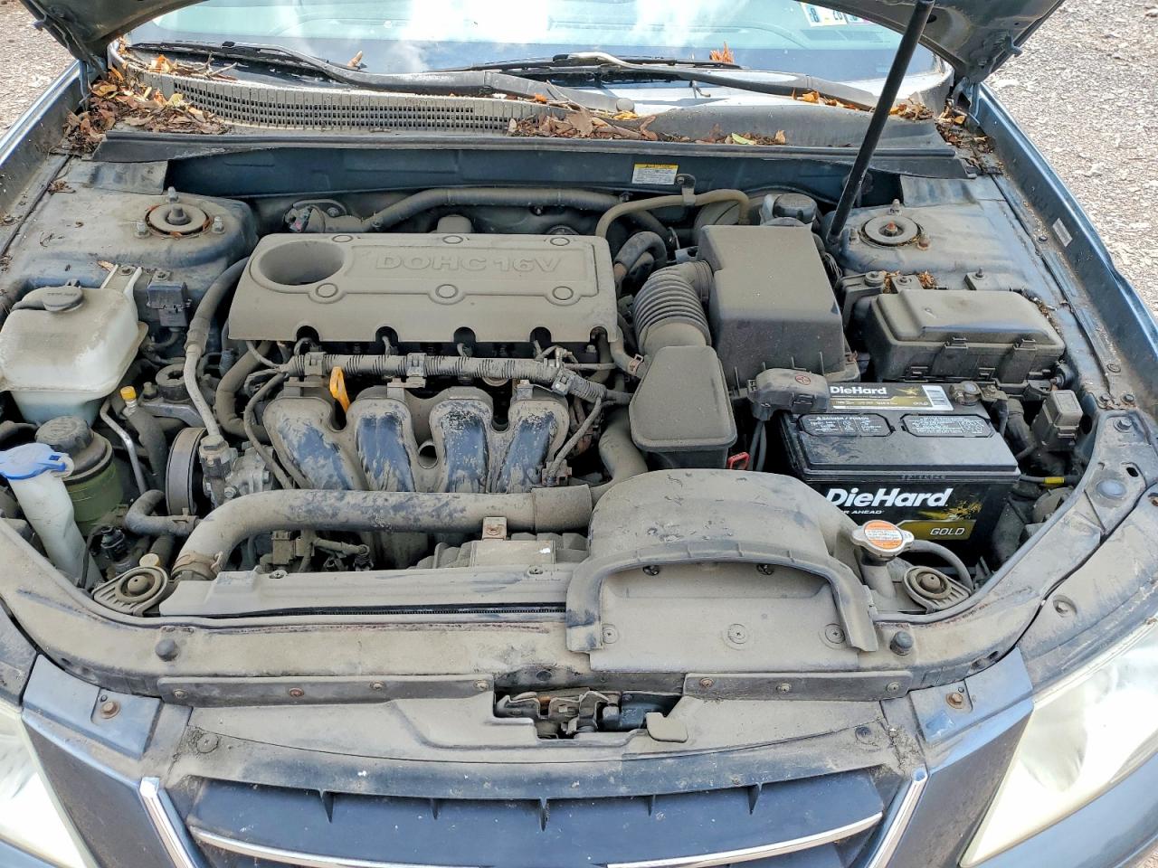 2009 Hyundai Sonata Gls Blue vin: 5NPET46C59H493261
