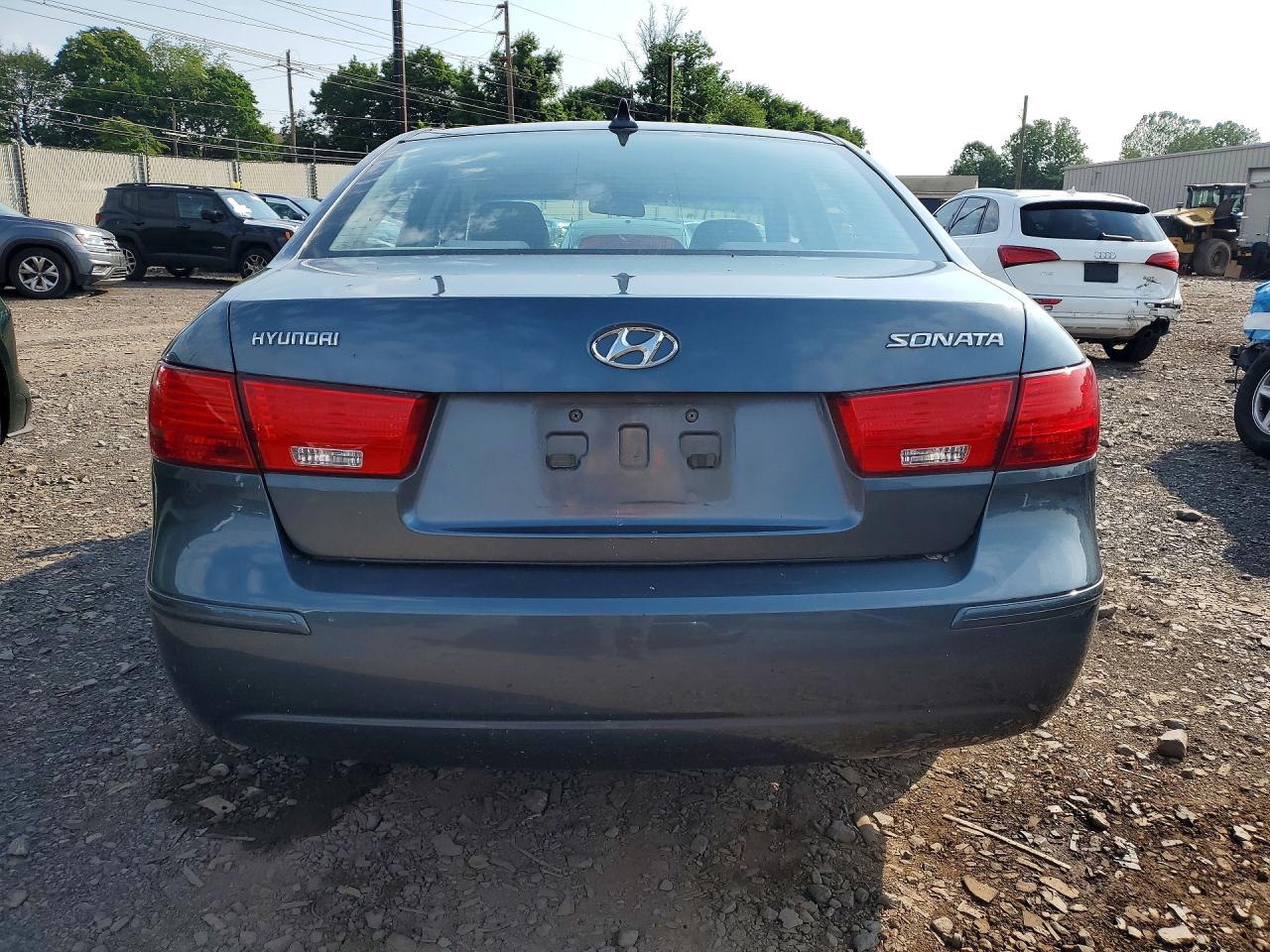 2009 Hyundai Sonata Gls Blue vin: 5NPET46C59H493261