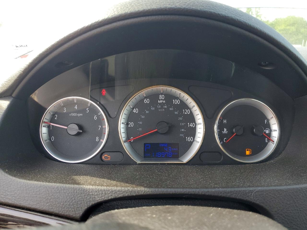 2009 Hyundai Sonata Gls Silver vin: 5NPET46C59H525397