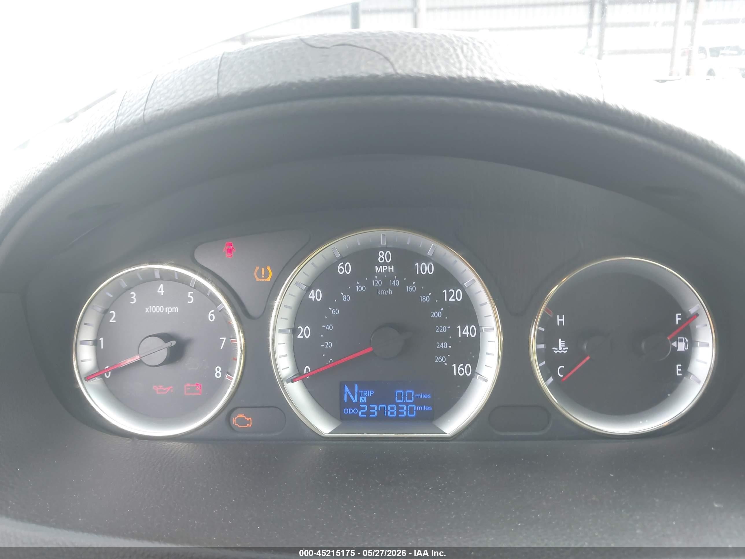 2009 Hyundai Sonata Gls Gray vin: 5NPET46C59H537145