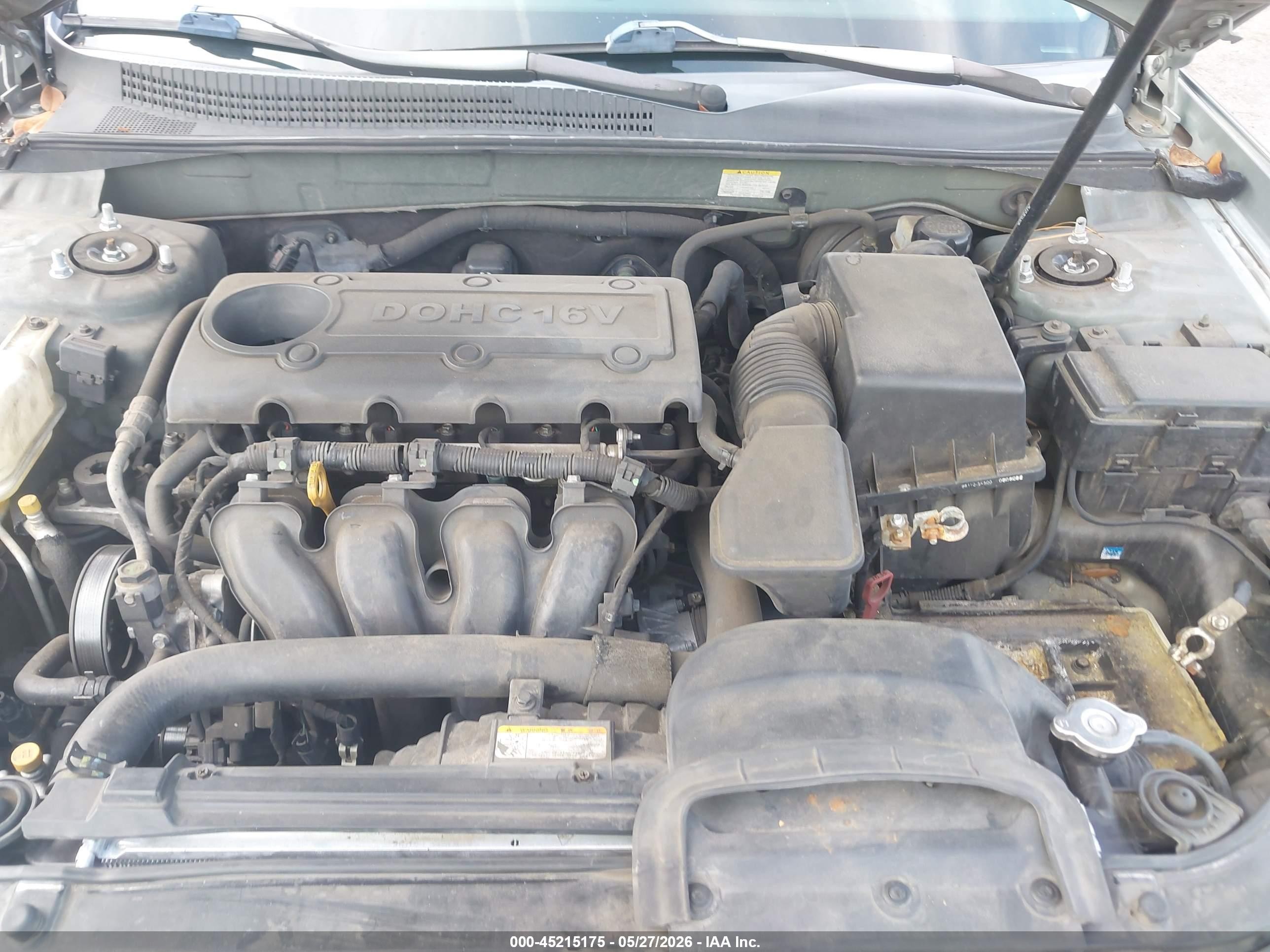 2009 Hyundai Sonata Gls Gray vin: 5NPET46C59H537145
