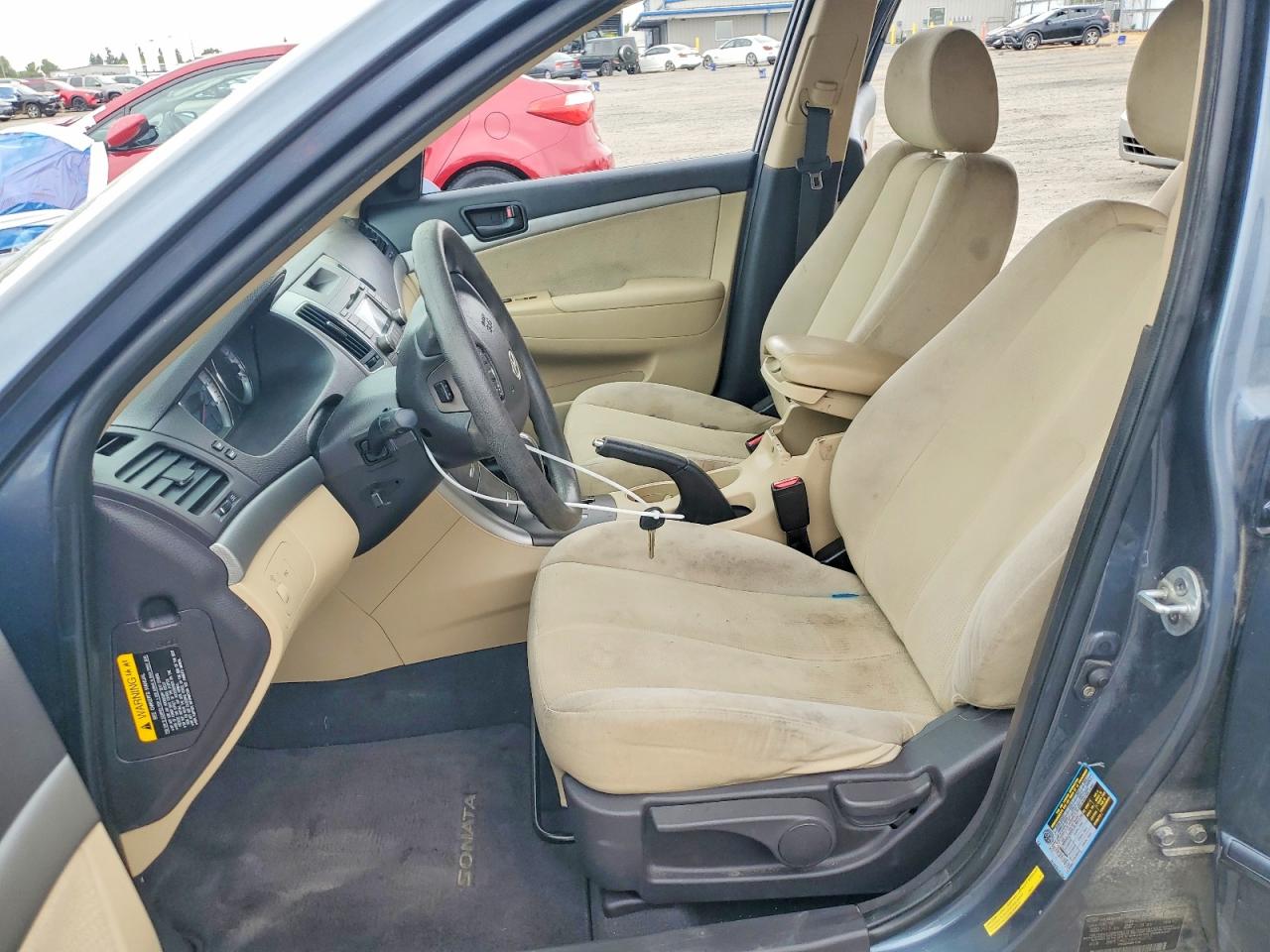 2009 Hyundai Sonata Gls Gray vin: 5NPET46C59H540272