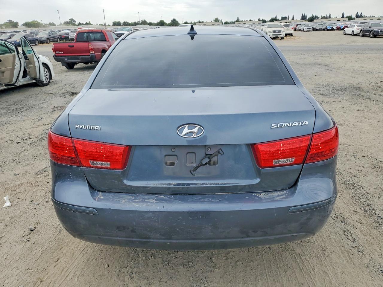 2009 Hyundai Sonata Gls Gray vin: 5NPET46C59H540272