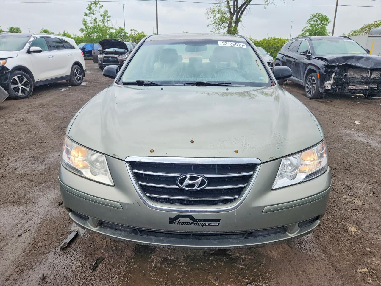 2009 Hyundai Sonata Gls Green vin: 5NPET46C59H547741