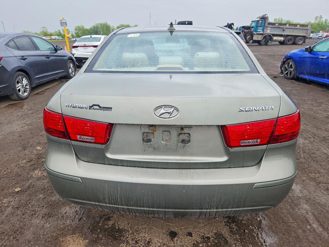 2009 Hyundai Sonata Gls Green vin: 5NPET46C59H547741