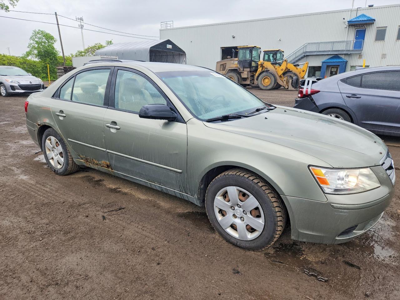 2009 Hyundai Sonata Gls Green vin: 5NPET46C59H547741