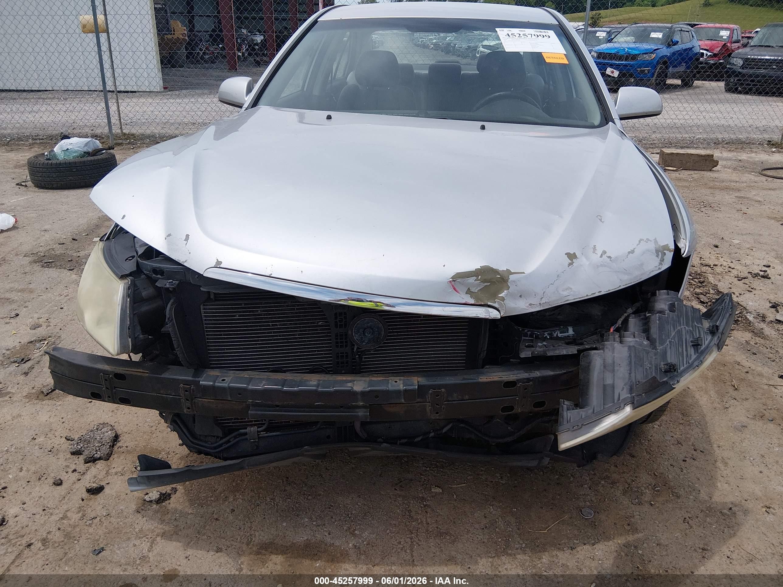 2009 Hyundai Sonata Gls Silver vin: 5NPET46C59H562479