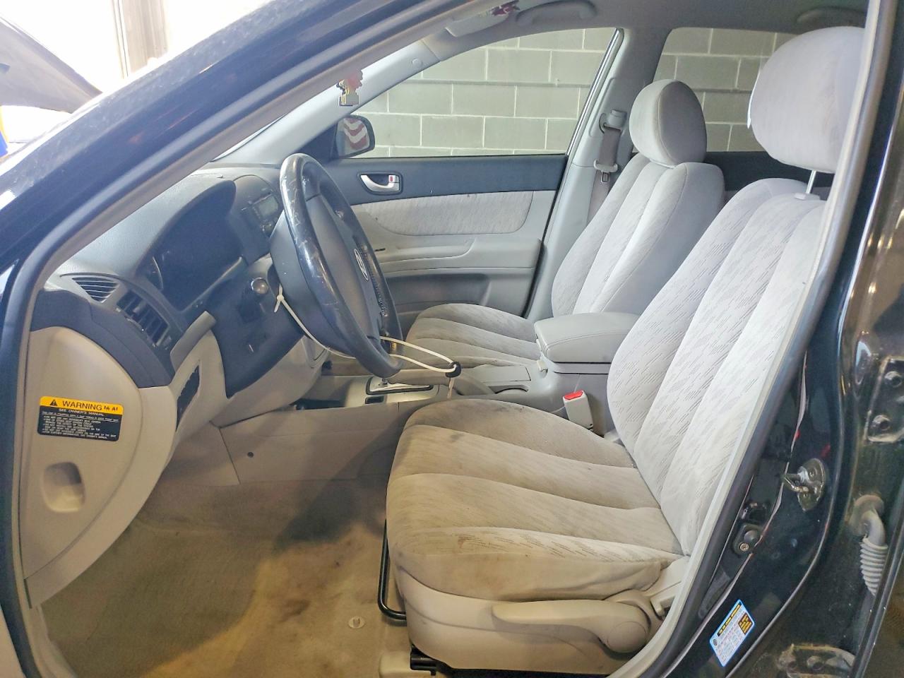 2006 Hyundai Sonata Gl Black vin: 5NPET46C66H153208
