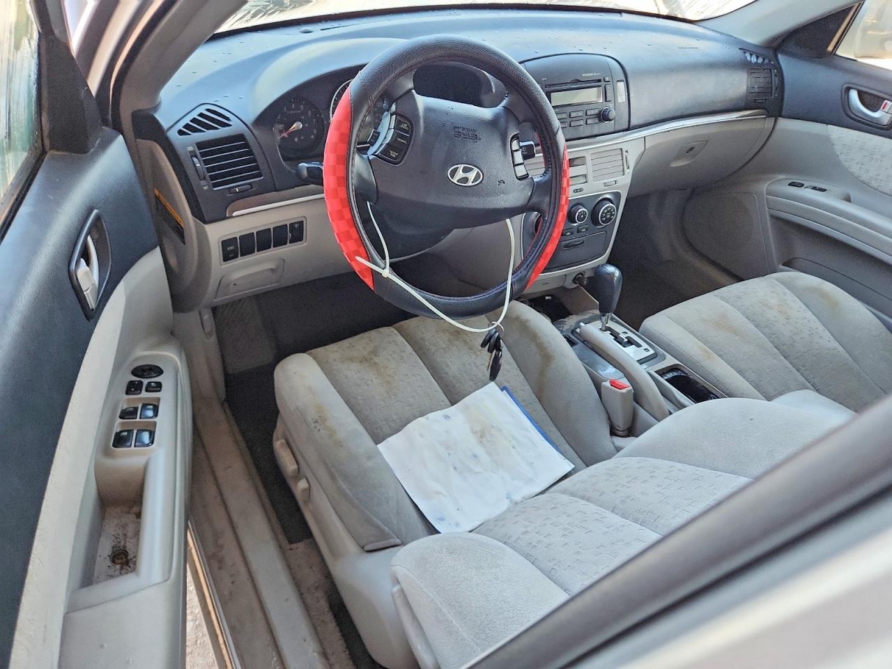2007 Hyundai Sonata Gls Gray vin: 5NPET46C67H234470