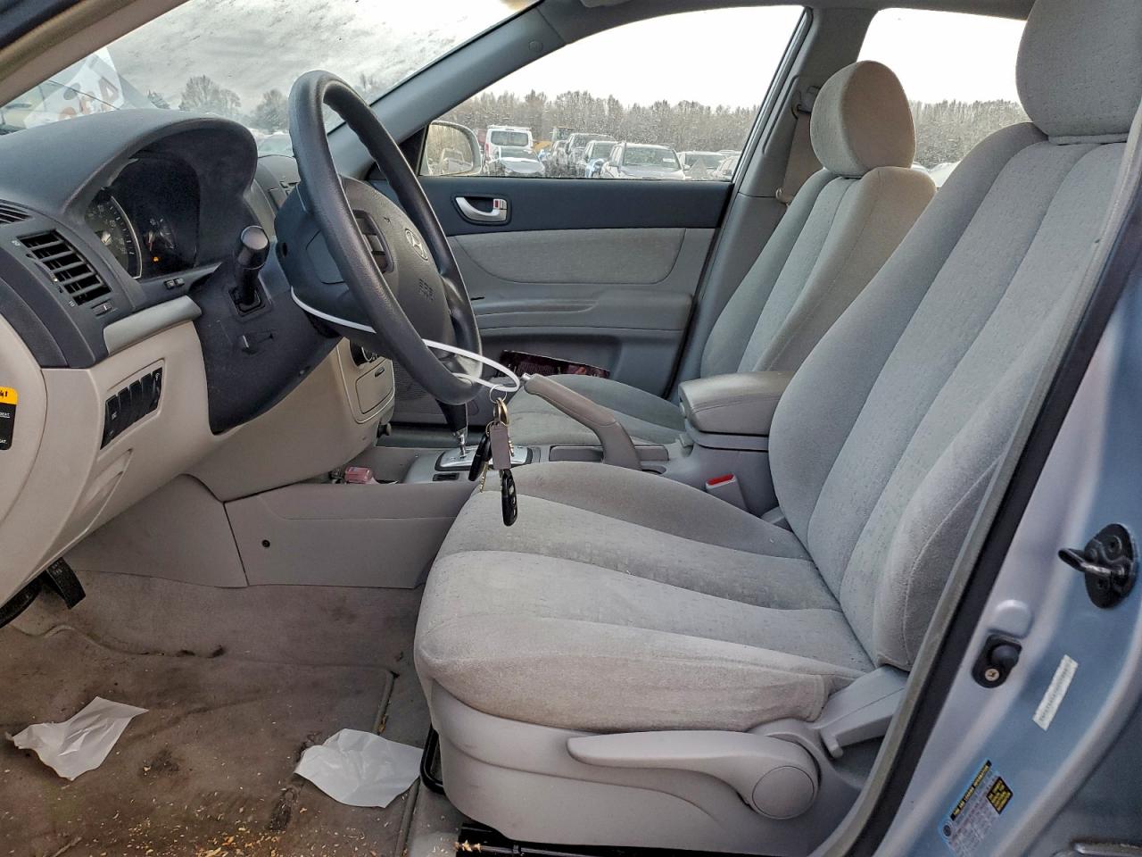 2007 Hyun Sonata Gls Silver vin: 5NPET46C67H247008