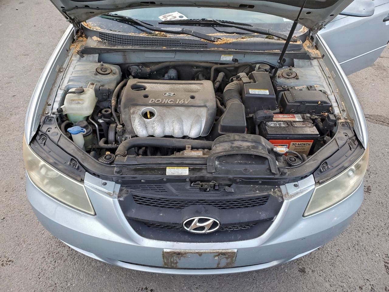2007 Hyun Sonata Gls Silver vin: 5NPET46C67H247008