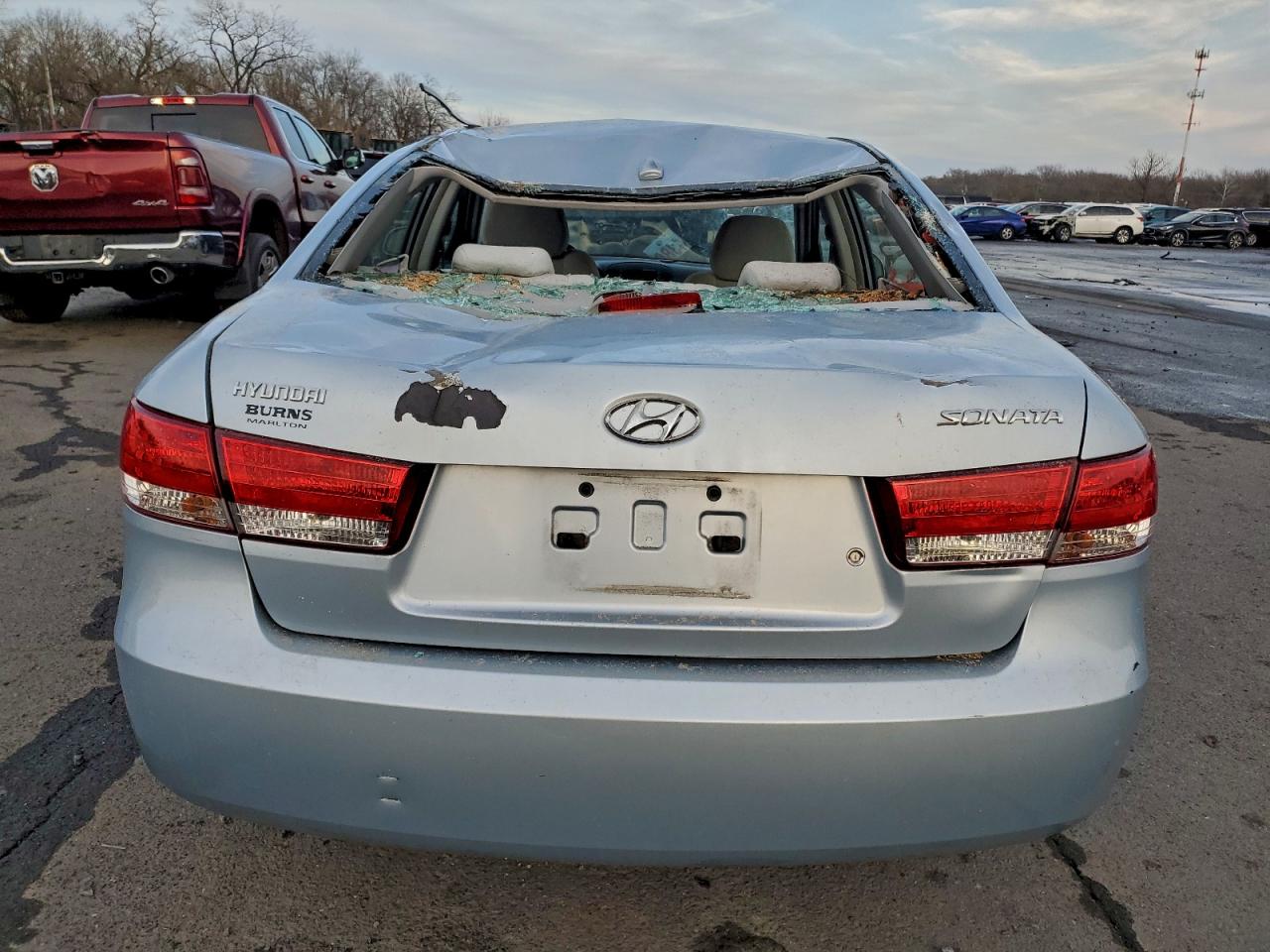 2007 Hyun Sonata Gls Silver vin: 5NPET46C67H247008