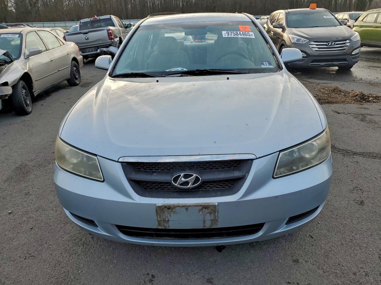 2007 Hyun Sonata Gls Silver vin: 5NPET46C67H247008