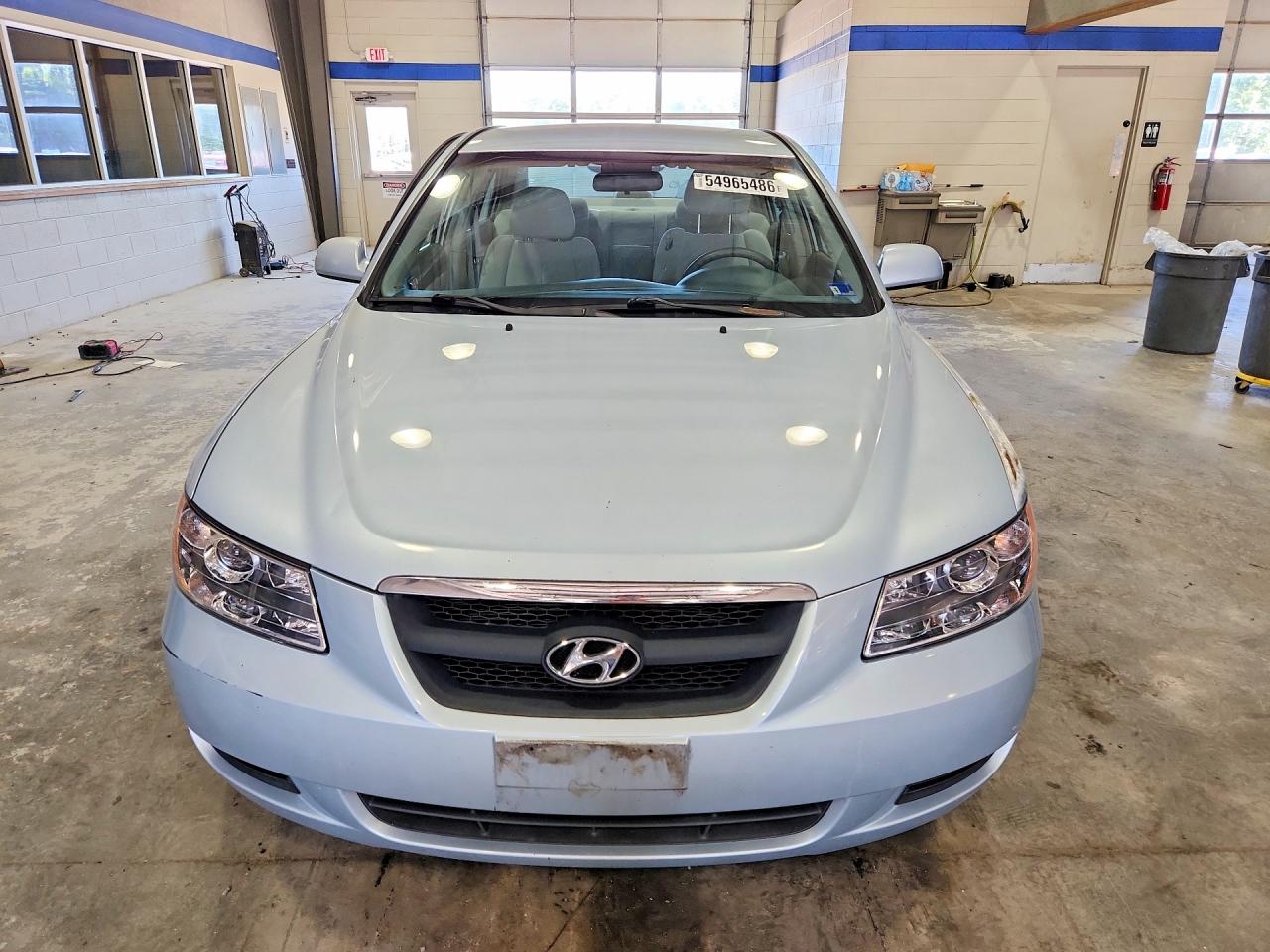 2007 Hyundai Sonata Gls Blue vin: 5NPET46C67H247302