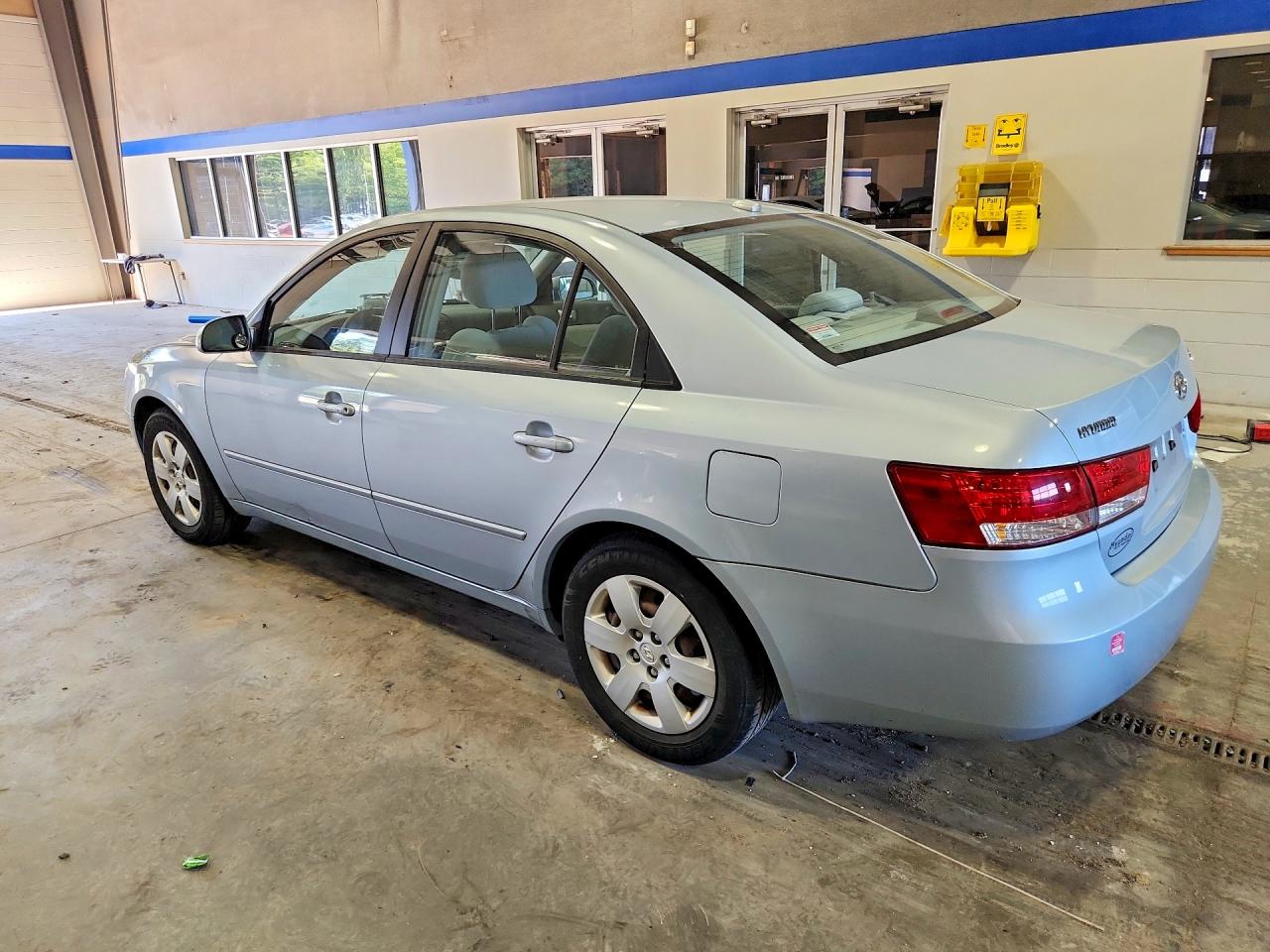 2007 Hyundai Sonata Gls Blue vin: 5NPET46C67H247302