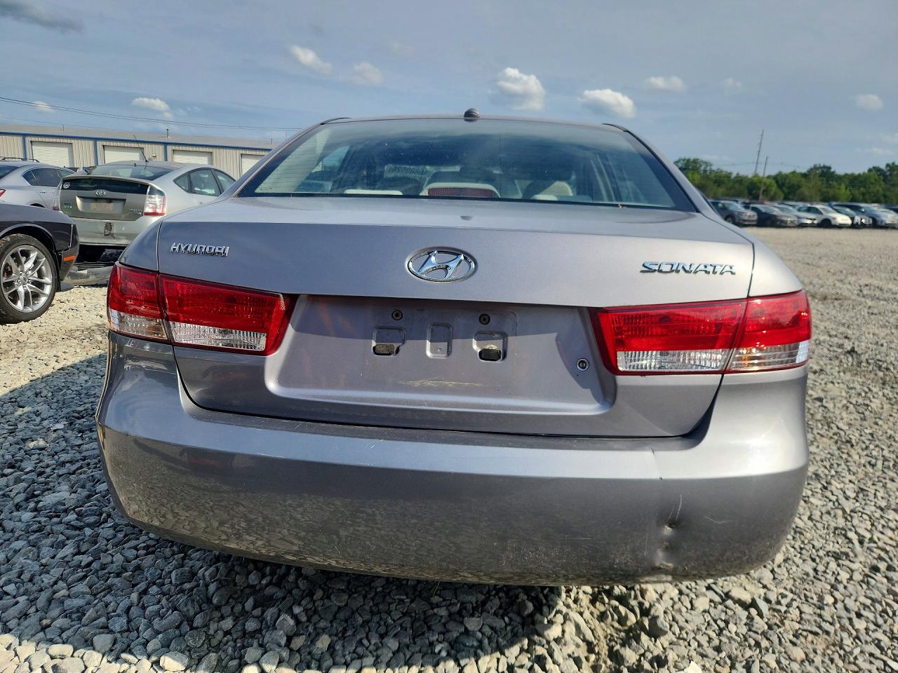 2007 Hyundai Sonata Gls Серый vin: 5NPET46C67H251415