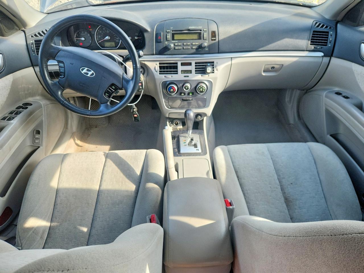 2007 Hyundai Sonata Gls Серый vin: 5NPET46C67H251415