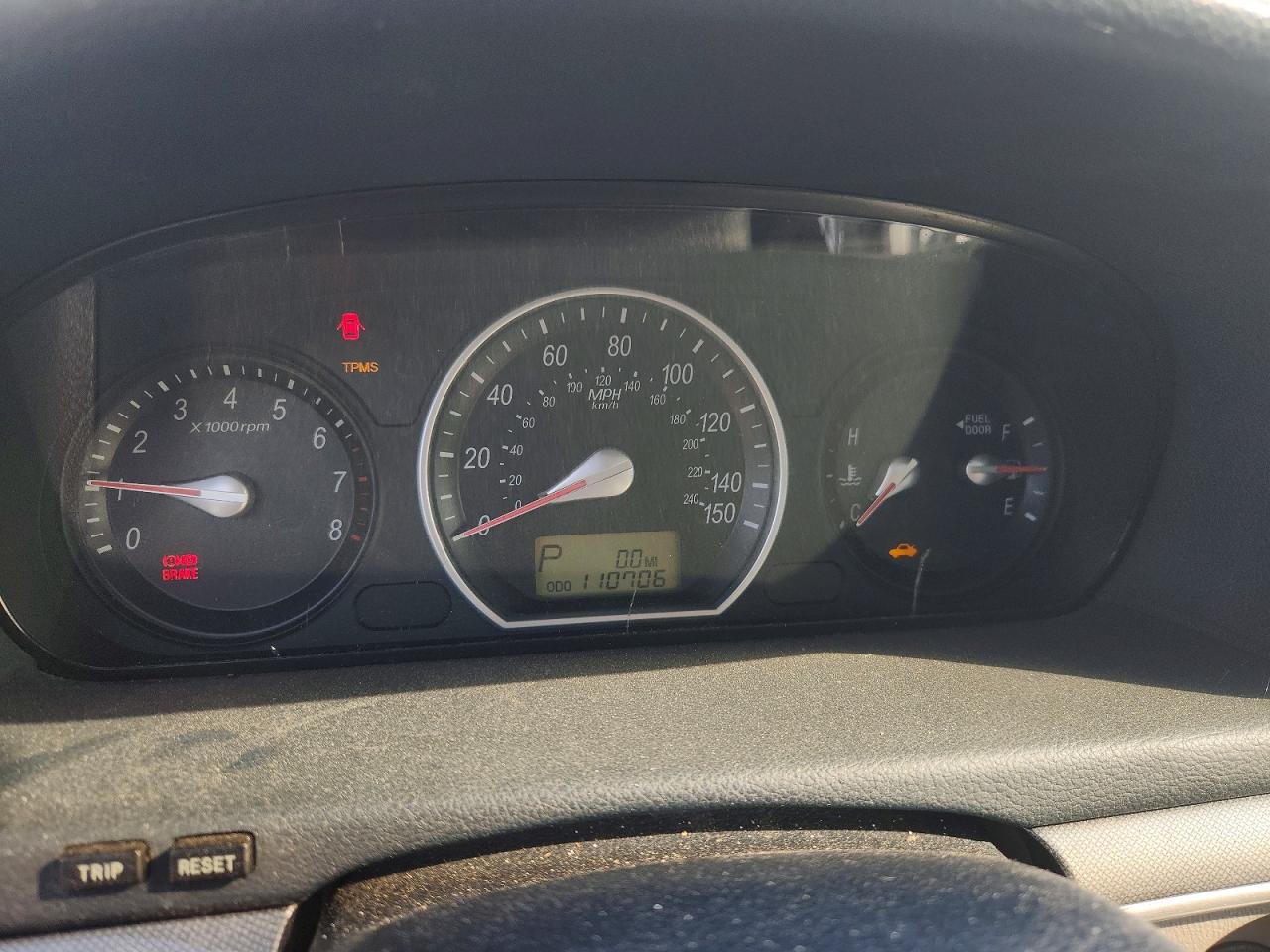 2007 Hyundai Sonata Gls Серый vin: 5NPET46C67H251415