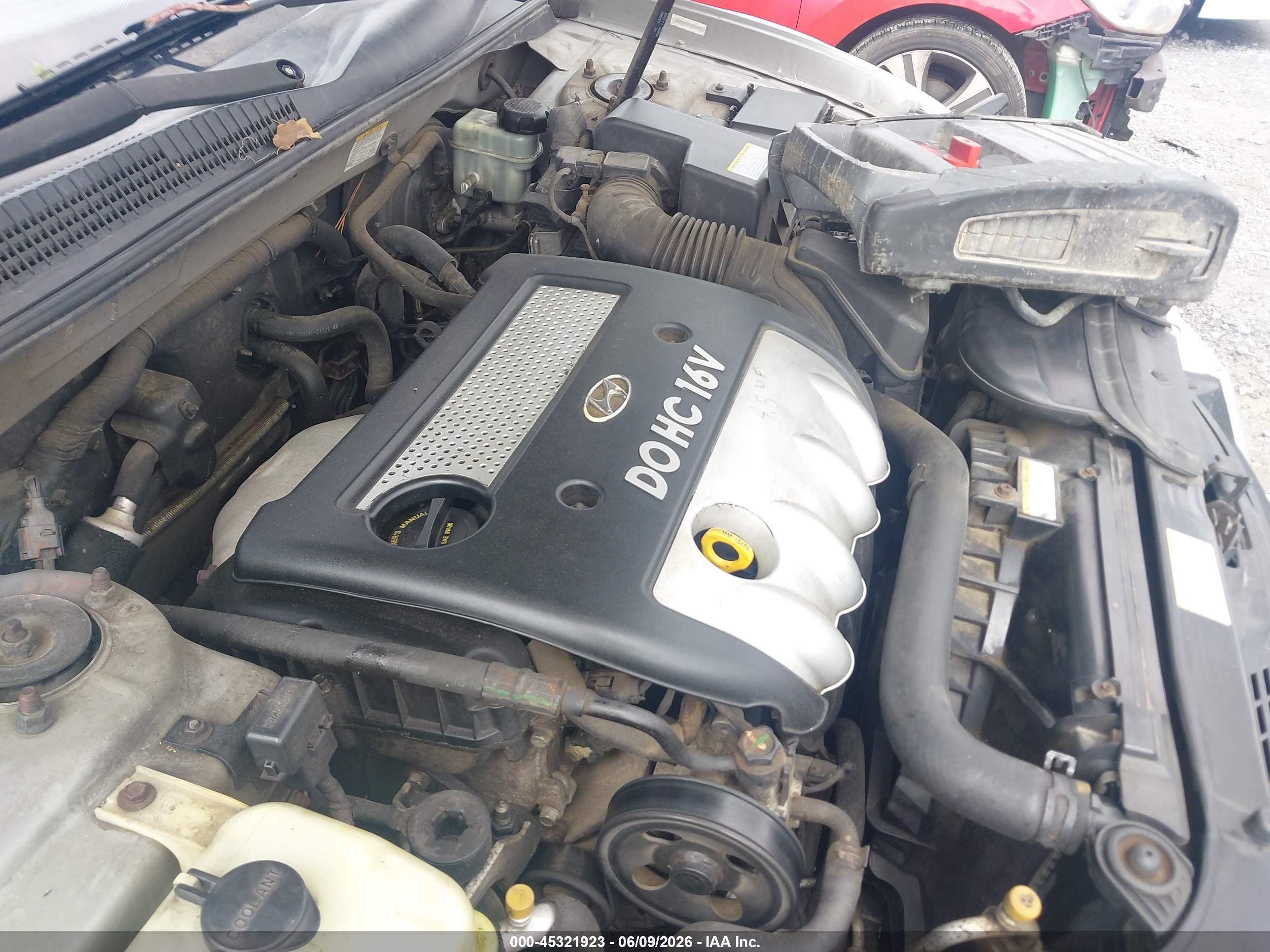 2007 Hyundai Sonata Gls Silver vin: 5NPET46C67H259854