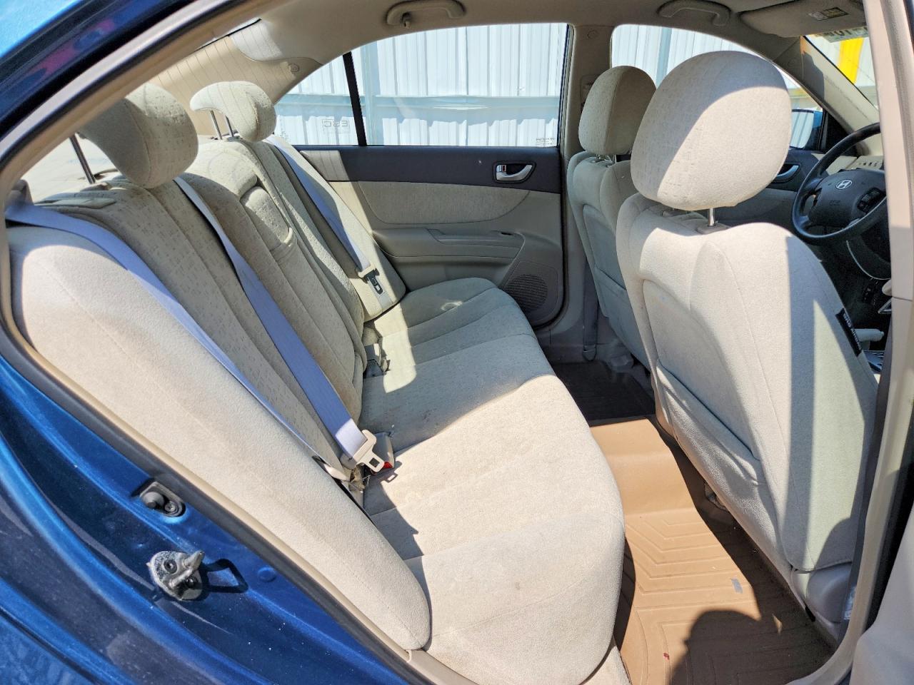 2007 Hyundai Sonata Gls Blue vin: 5NPET46C67H288688