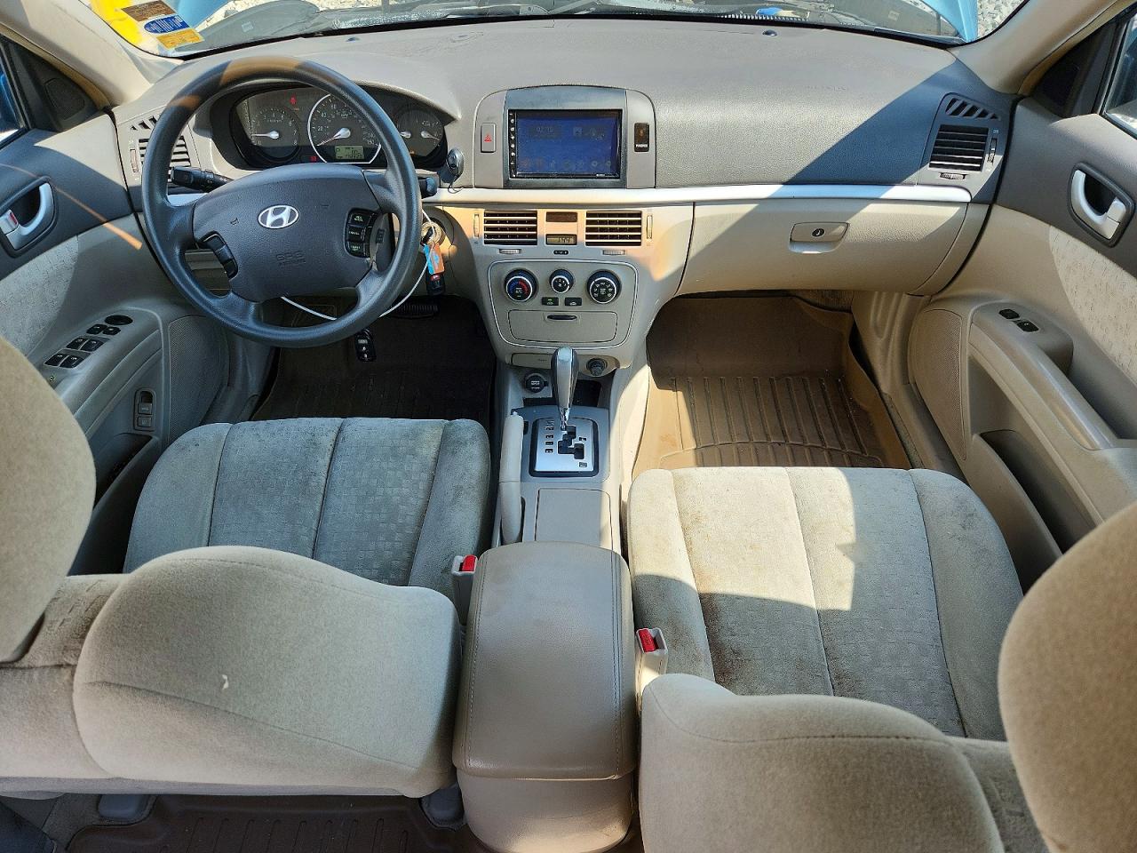 2007 Hyundai Sonata Gls Blue vin: 5NPET46C67H288688