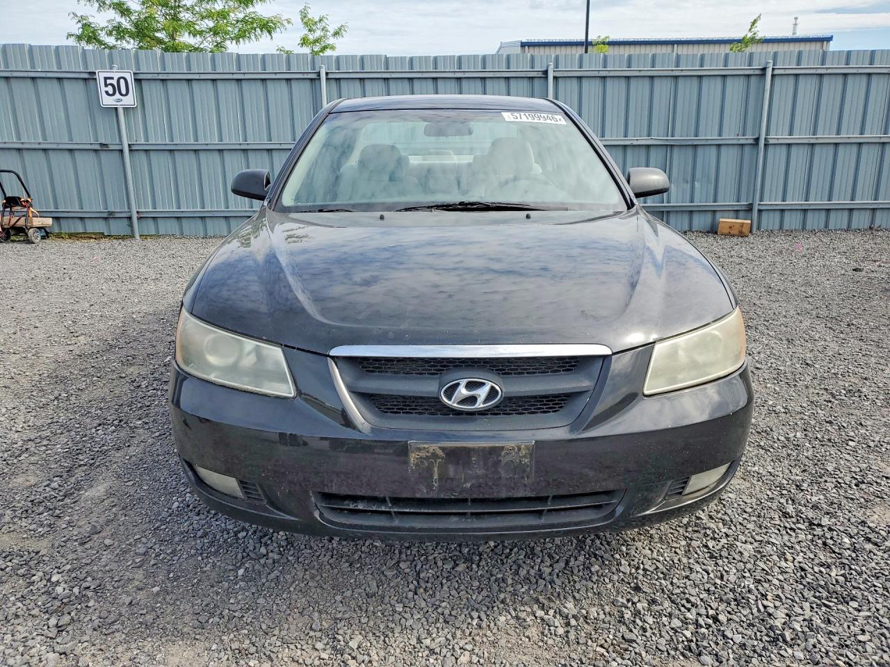 2007 Hyundai Sonata Gls Black vin: 5NPET46C67H295978