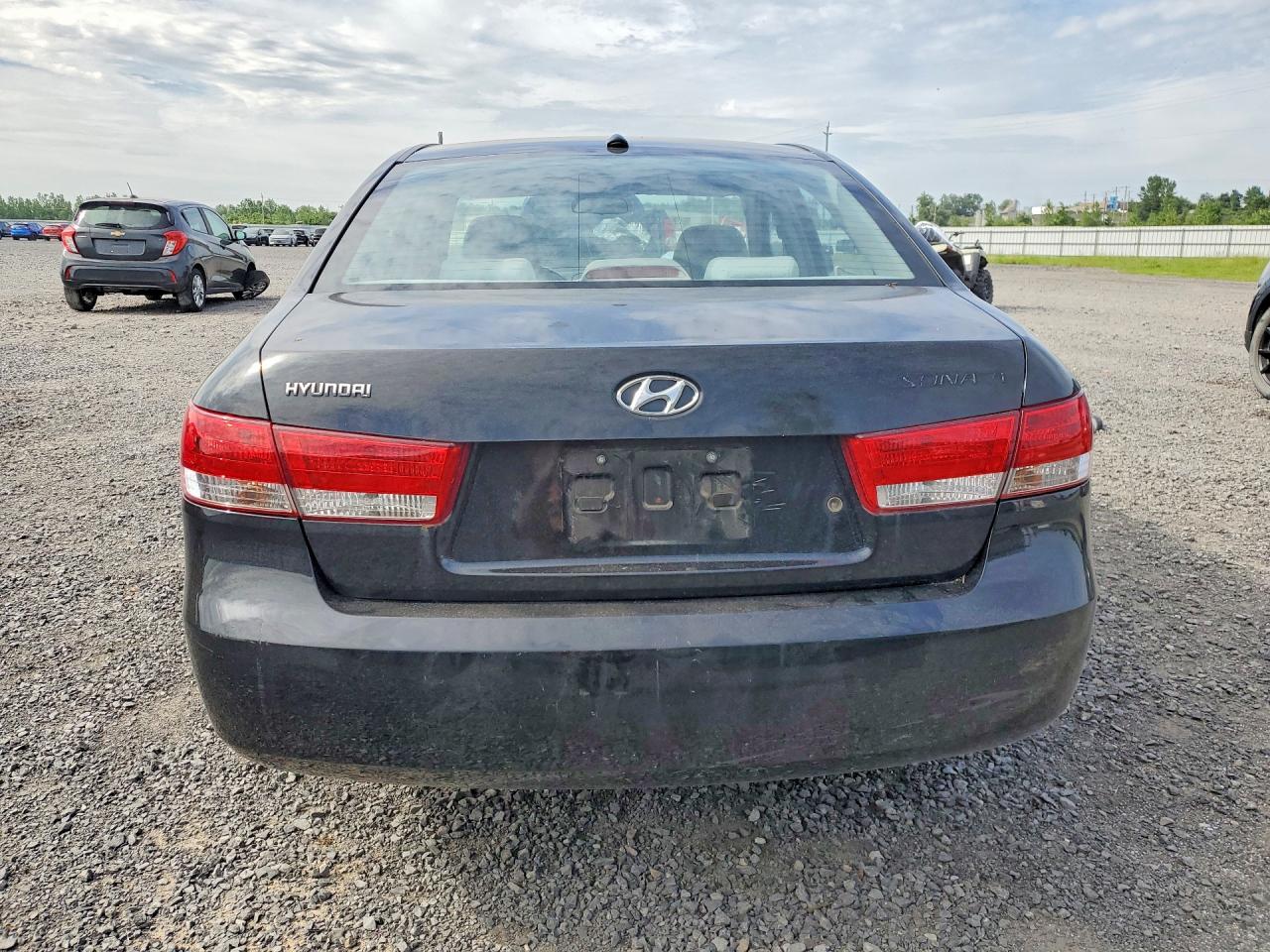 2007 Hyundai Sonata Gls Black vin: 5NPET46C67H295978