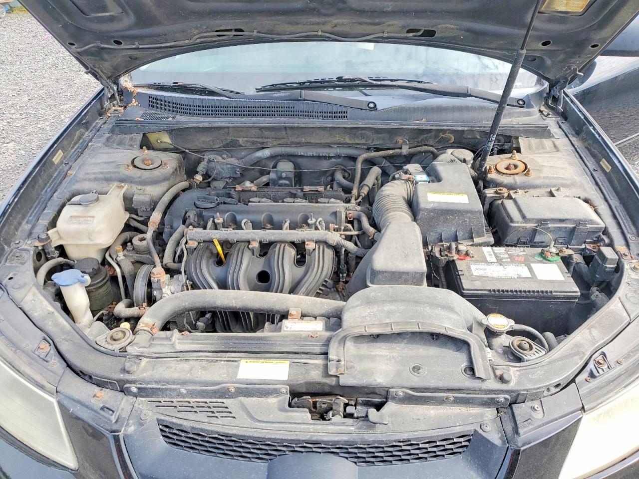2007 Hyundai Sonata Gls Black vin: 5NPET46C67H295978