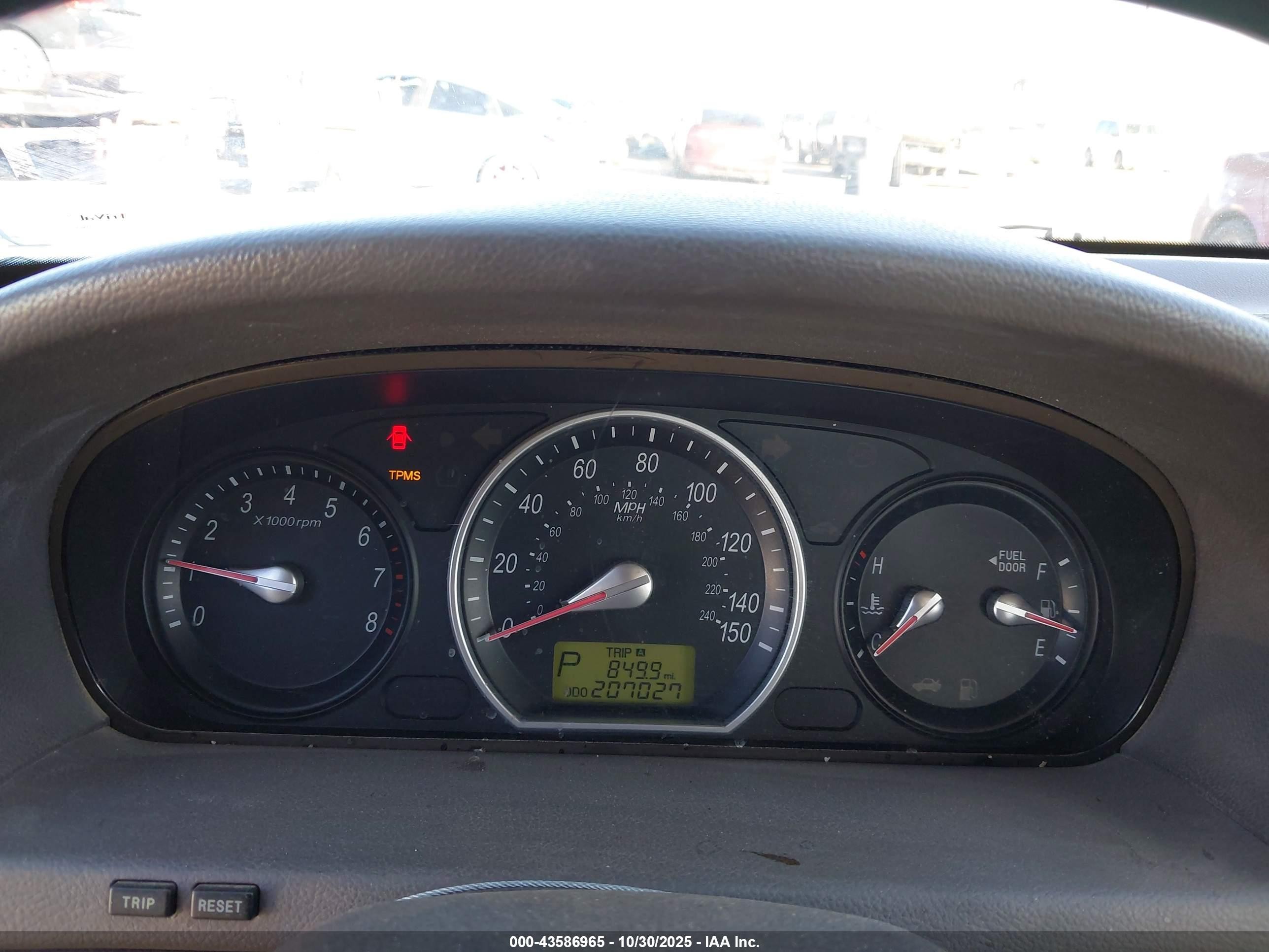 2008 Hyundai Sonata Gls Light Blue vin: 5NPET46C68H304017