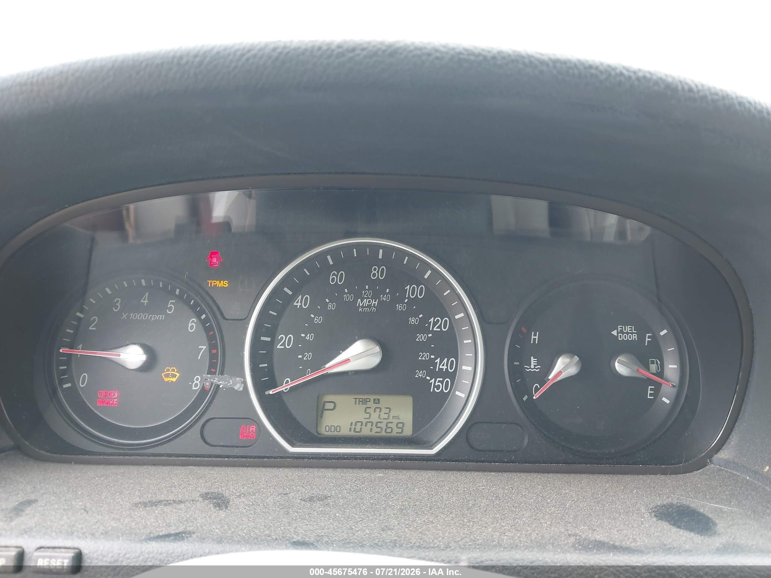 2008 Hyundai Sonata Gls Gray vin: 5NPET46C68H306866