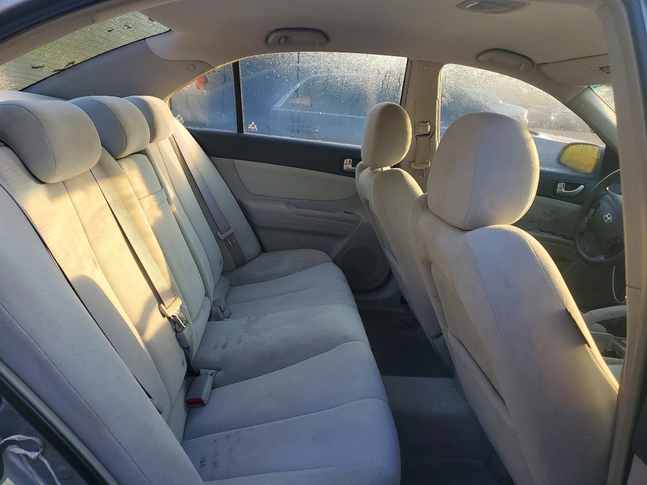 2008 Hyundai Sonata Gls Silver vin: 5NPET46C68H351533