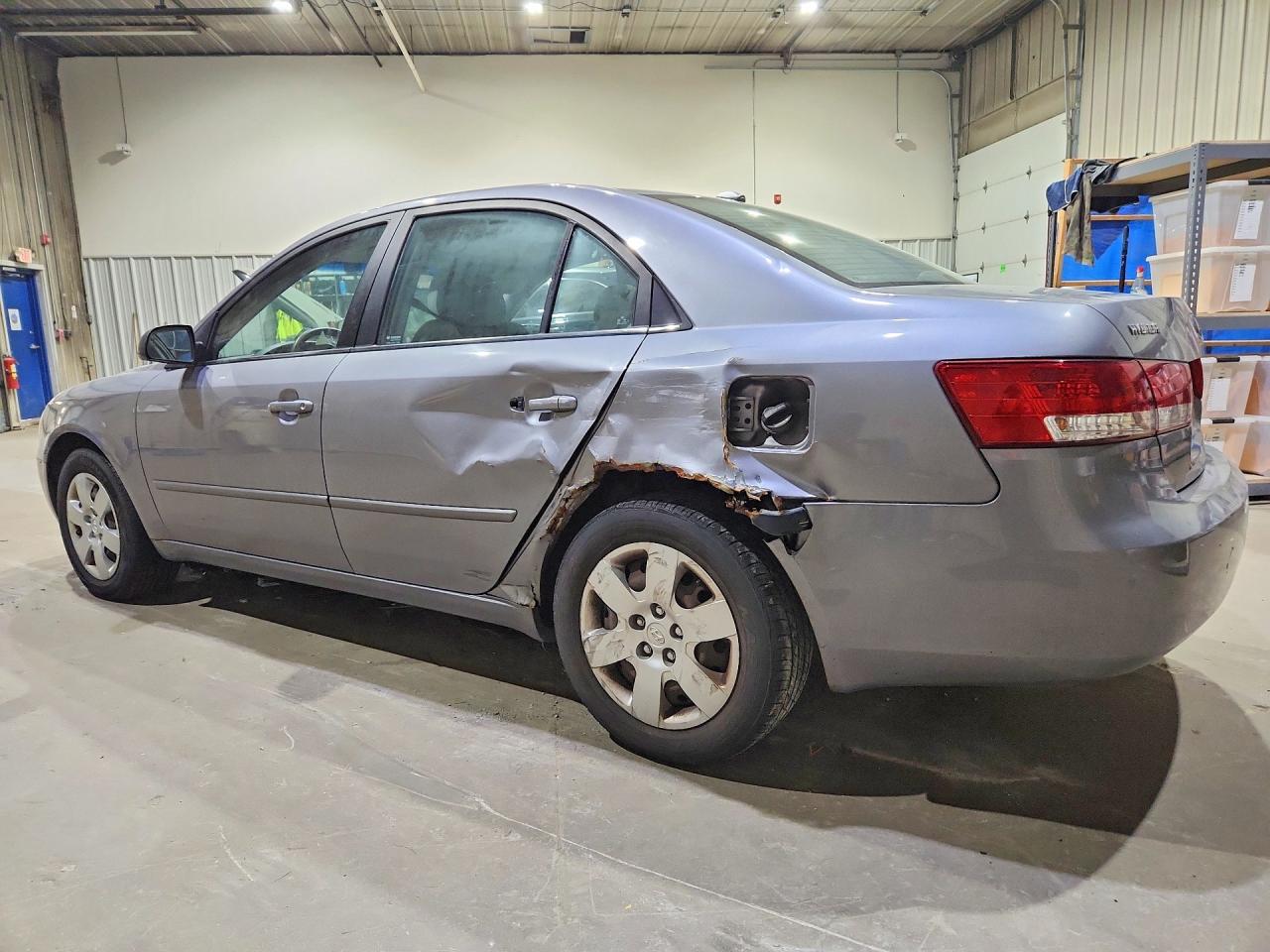 2008 Hyundai Sonata Gls Gray vin: 5NPET46C68H378103