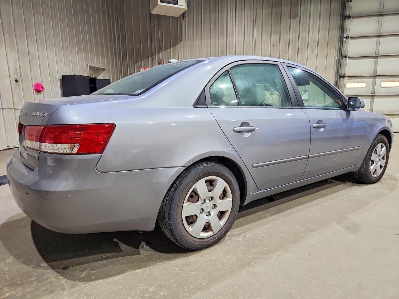 2008 Hyundai Sonata Gls Gray vin: 5NPET46C68H378103