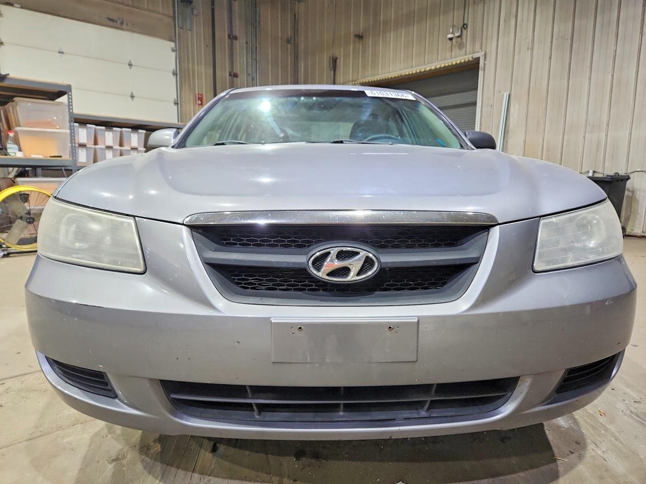 2008 Hyundai Sonata Gls Gray vin: 5NPET46C68H378103