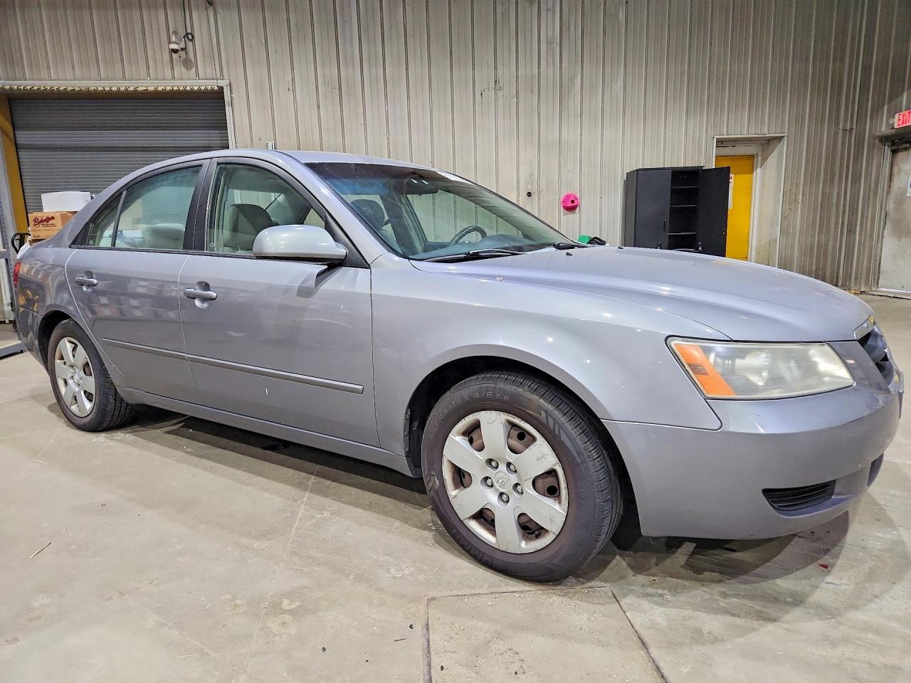 2008 Hyundai Sonata Gls Gray vin: 5NPET46C68H378103