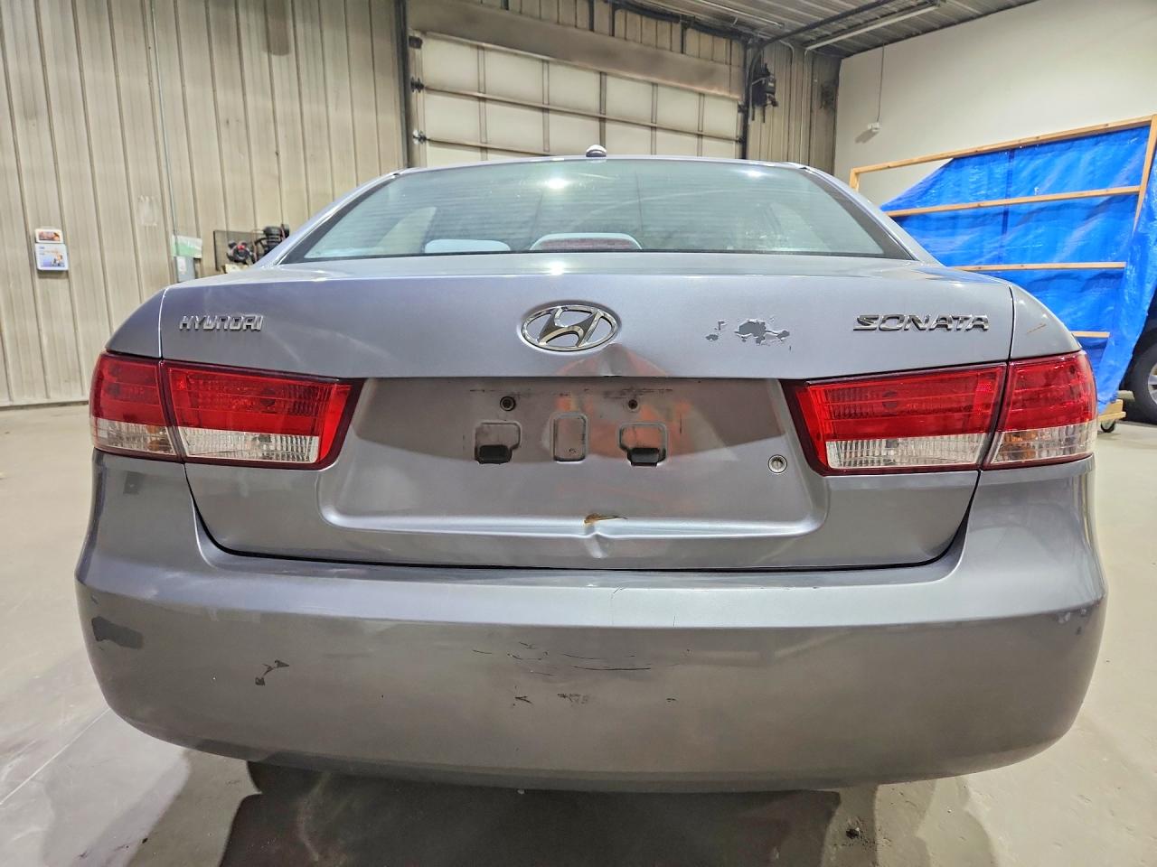 2008 Hyundai Sonata Gls Gray vin: 5NPET46C68H378103