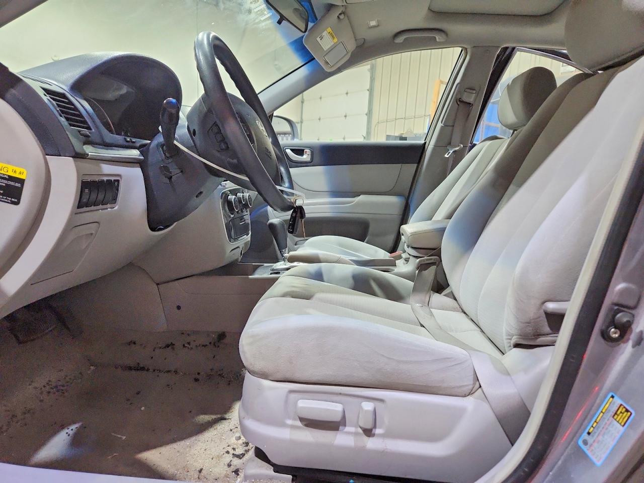 2008 Hyundai Sonata Gls Gray vin: 5NPET46C68H378103