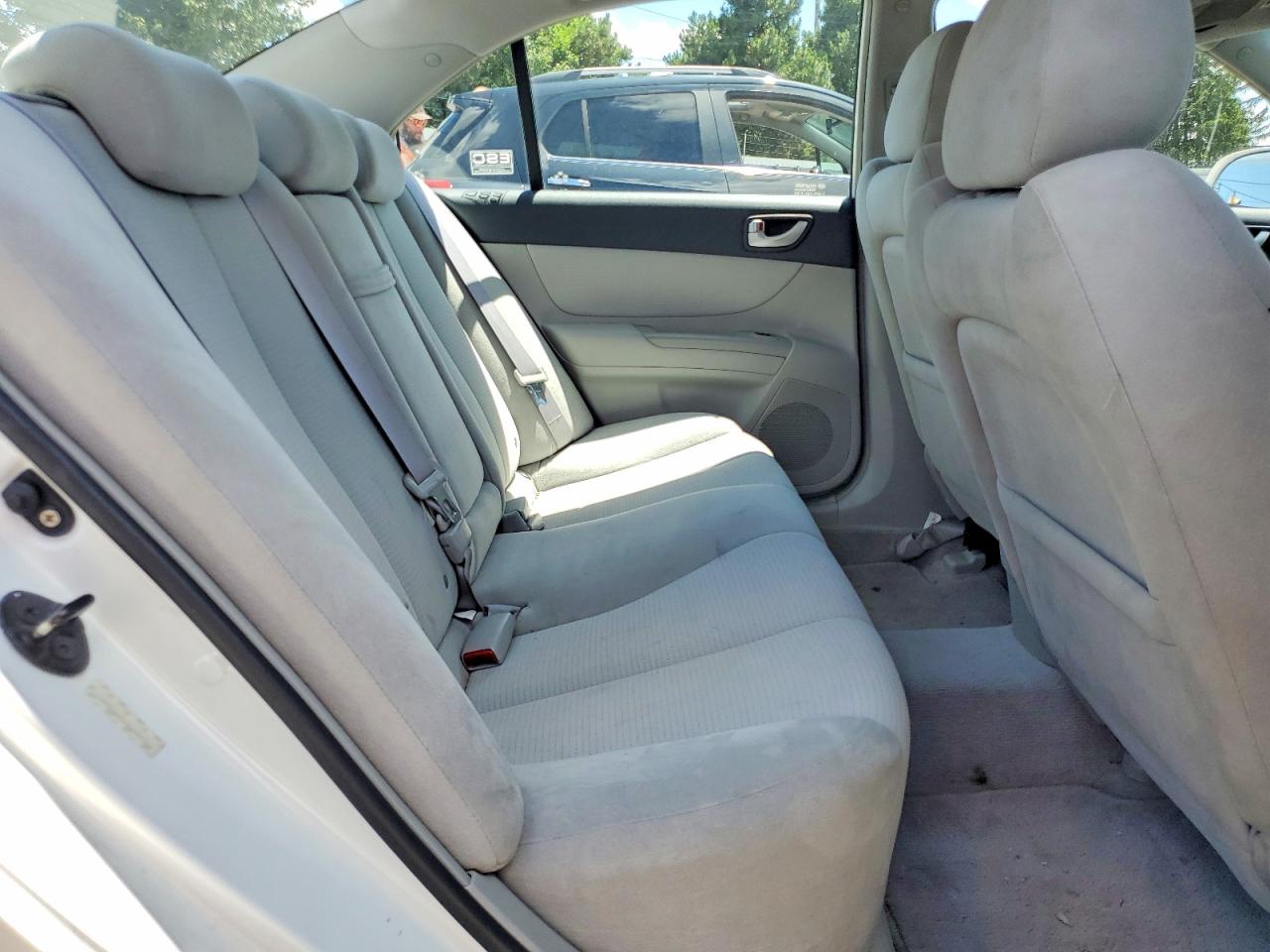 2008 Hyundai Sonata Gls White vin: 5NPET46C68H382006