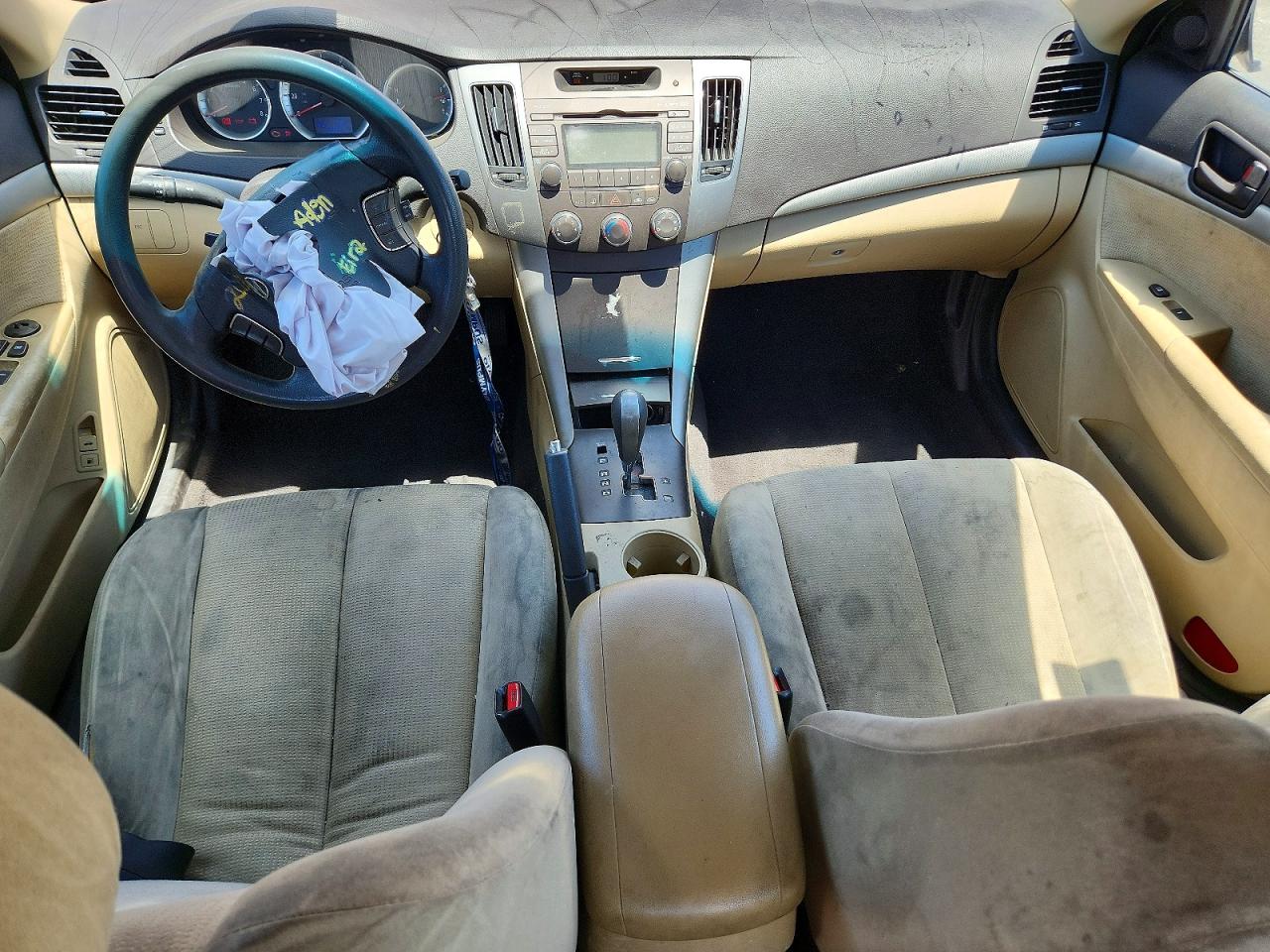2009 Hyundai Sonata Gls Темно-бордовый vin: 5NPET46C69H408542