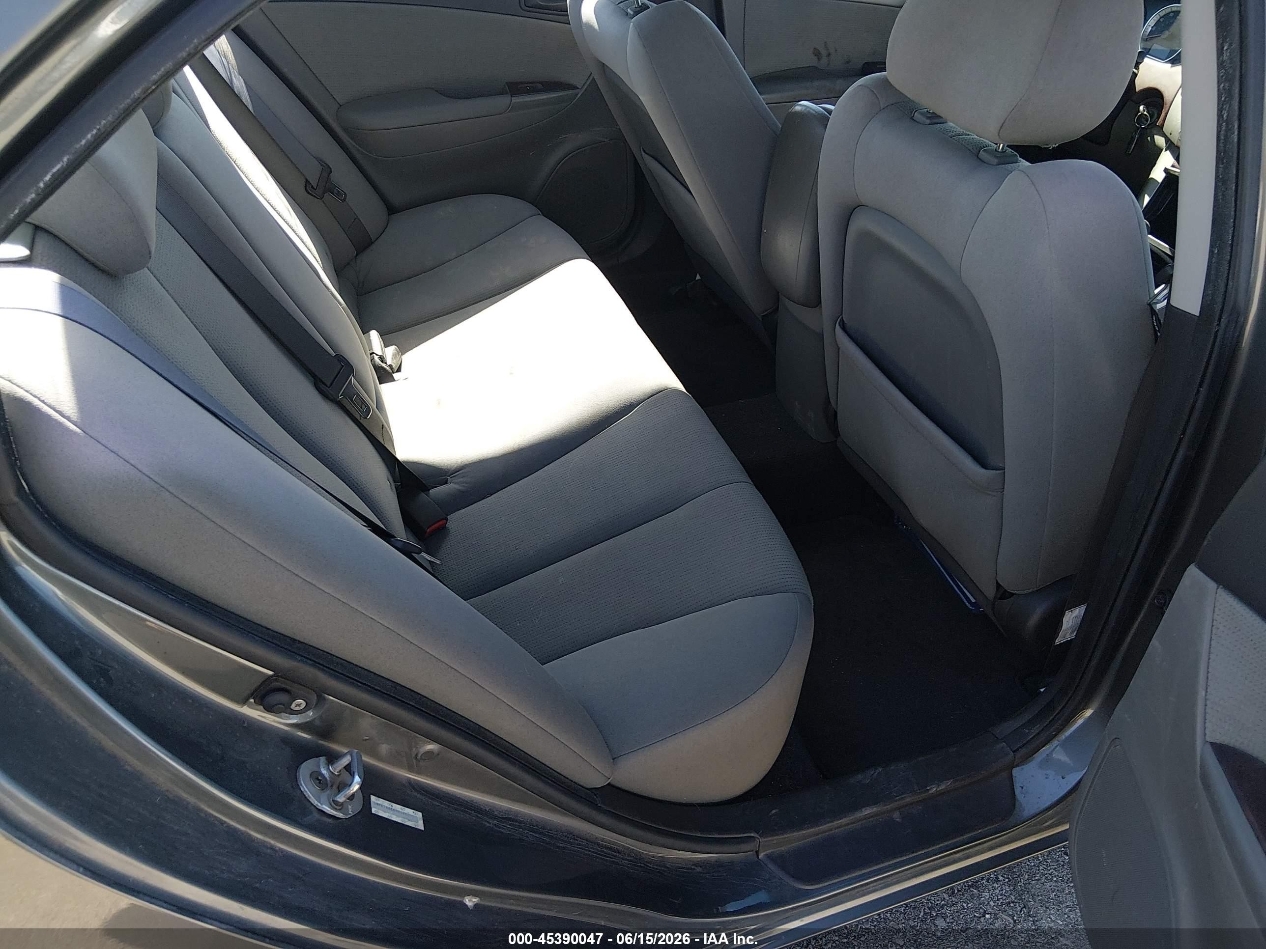 2009 Hyundai Sonata Gls Gray vin: 5NPET46C69H428855