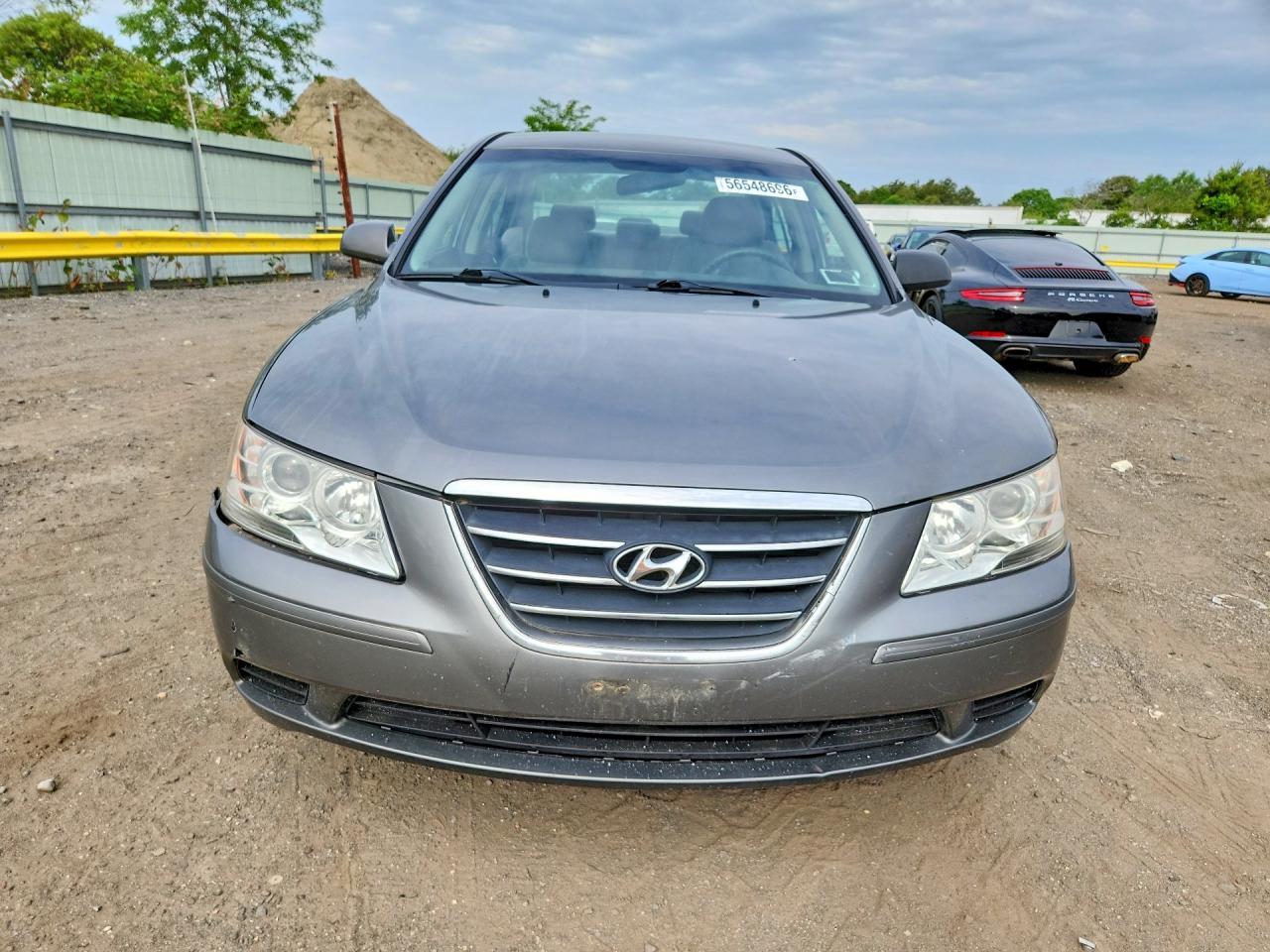 2009 Hyundai Sonata Gls Gray vin: 5NPET46C69H429620